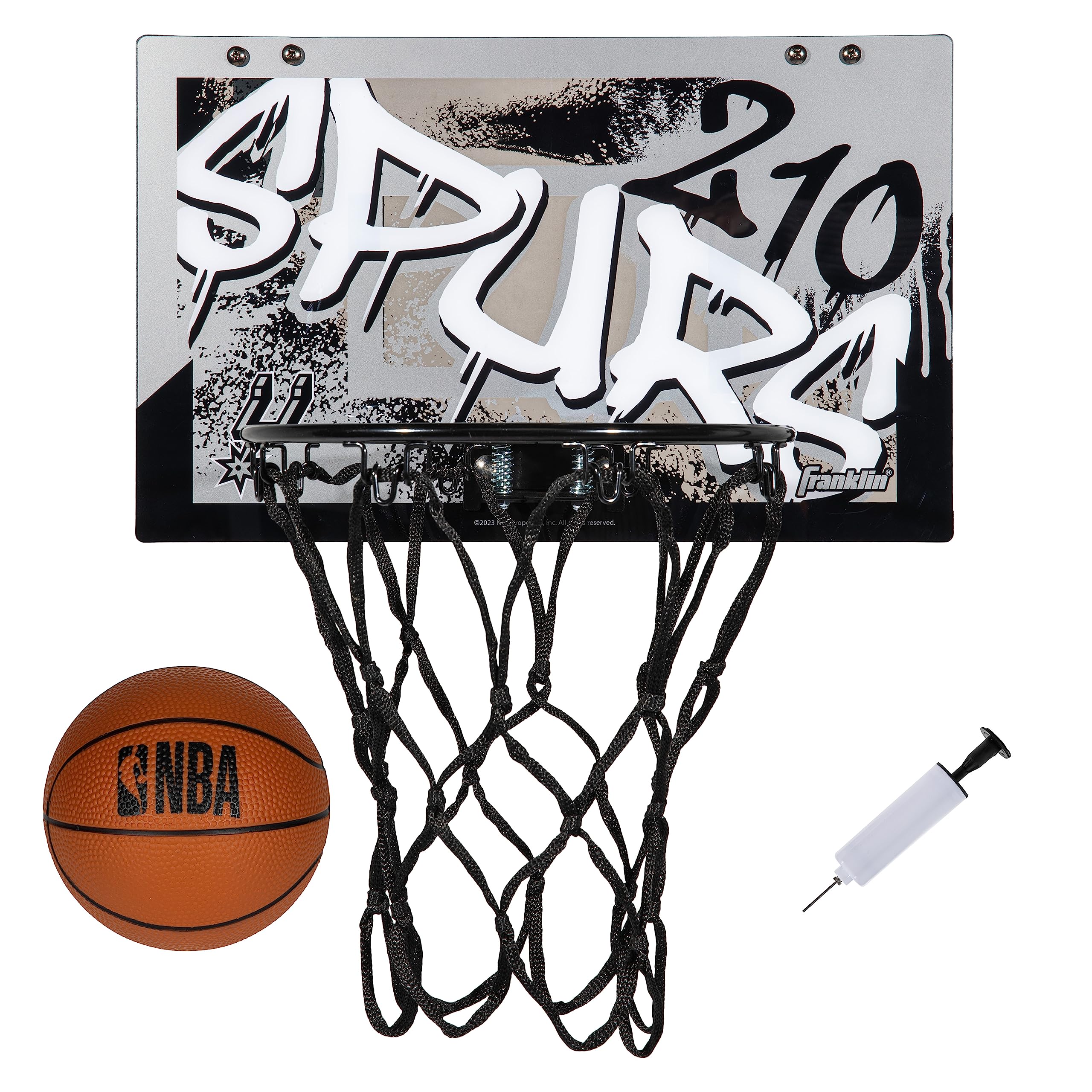 Canasta De Baloncesto Franklin Sports Nba San Antonio Spurs Kids - Venta Internacional.