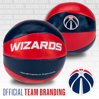 Foto 4 | Balones De Baloncesto De Juguete Franklin Sports Nba Washington Wizards De 4 Pulgadas - Venta Internacional.