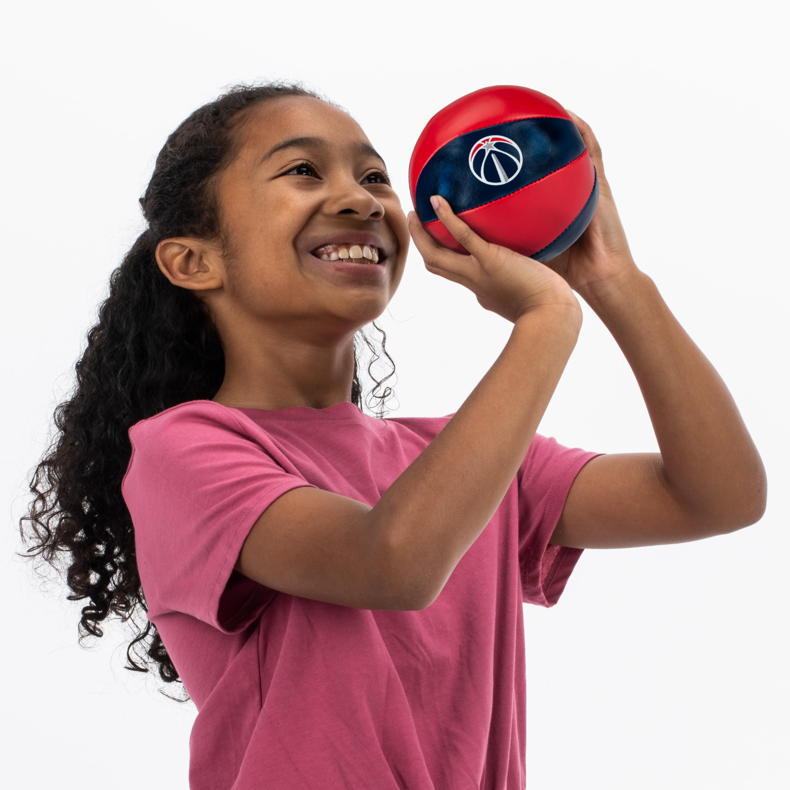 Foto 8 pulgar | Balones De Baloncesto De Juguete Franklin Sports Nba Washington Wizards De 4 Pulgadas - Venta Internacional.
