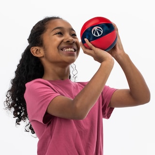 Foto 7 | Balones De Baloncesto De Juguete Franklin Sports Nba Washington Wizards De 4 Pulgadas - Venta Internacional.