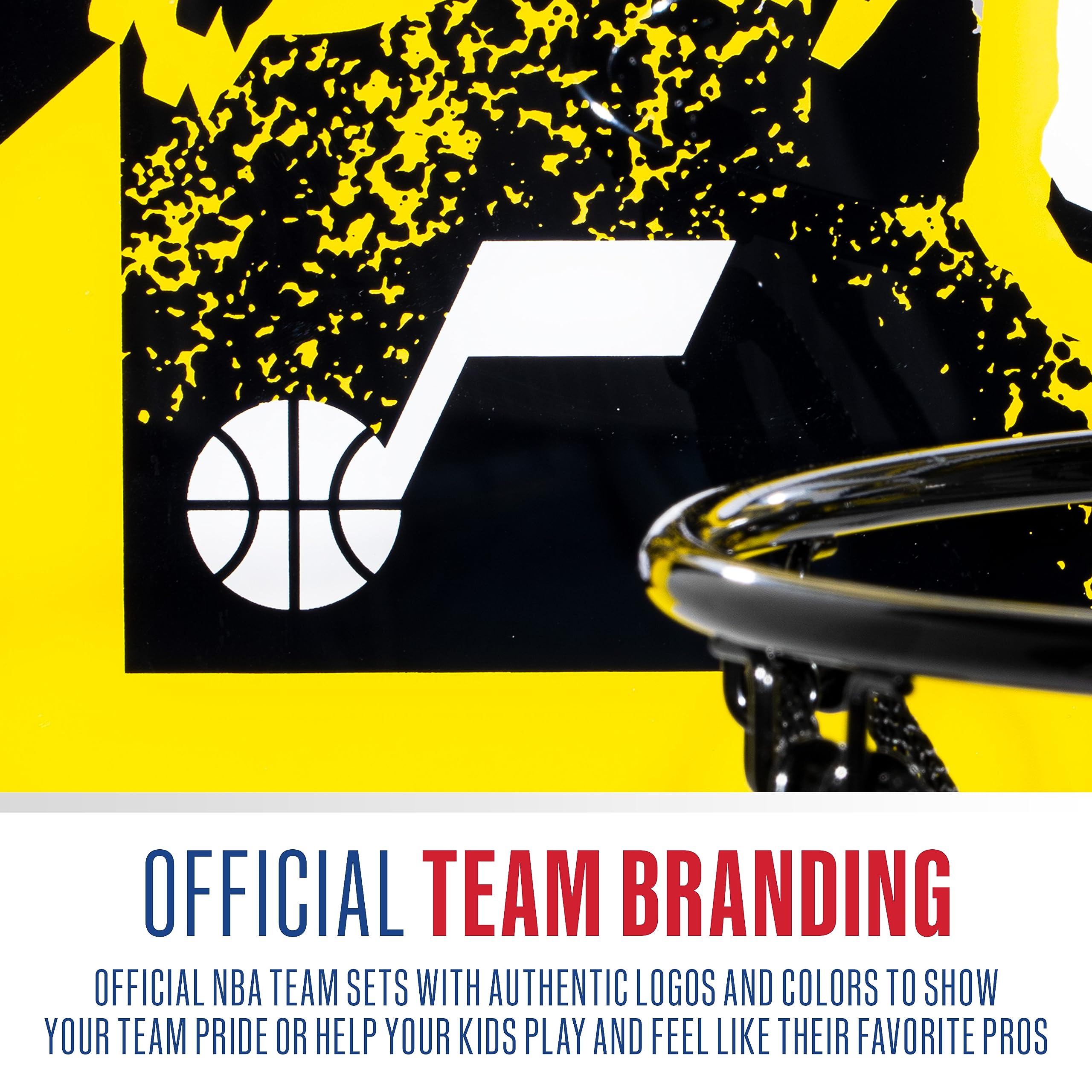 Foto 7 pulgar | Canasta De Baloncesto Franklin Sports Nba Utah Jazz Kids - Venta Internacional.