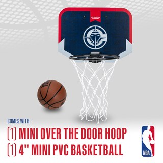Foto 2 | Minicanasta De Baloncesto Franklin Sports Nba Los Angeles Clippers - Venta Internacional.