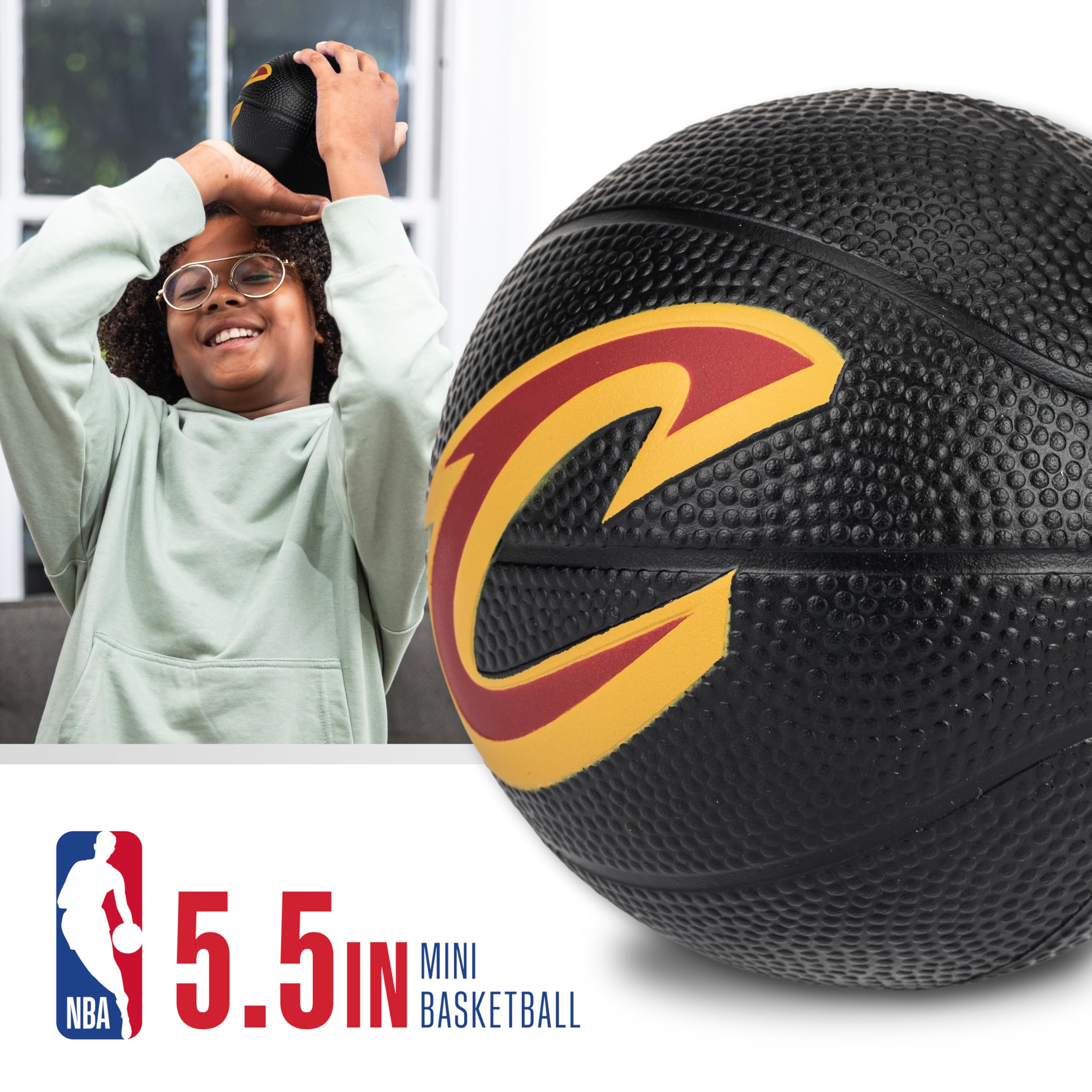 Foto 2 | Minibásquetbol De Espuma Franklin Sports Nba Cleveland Cavaliers - Venta Internacional.