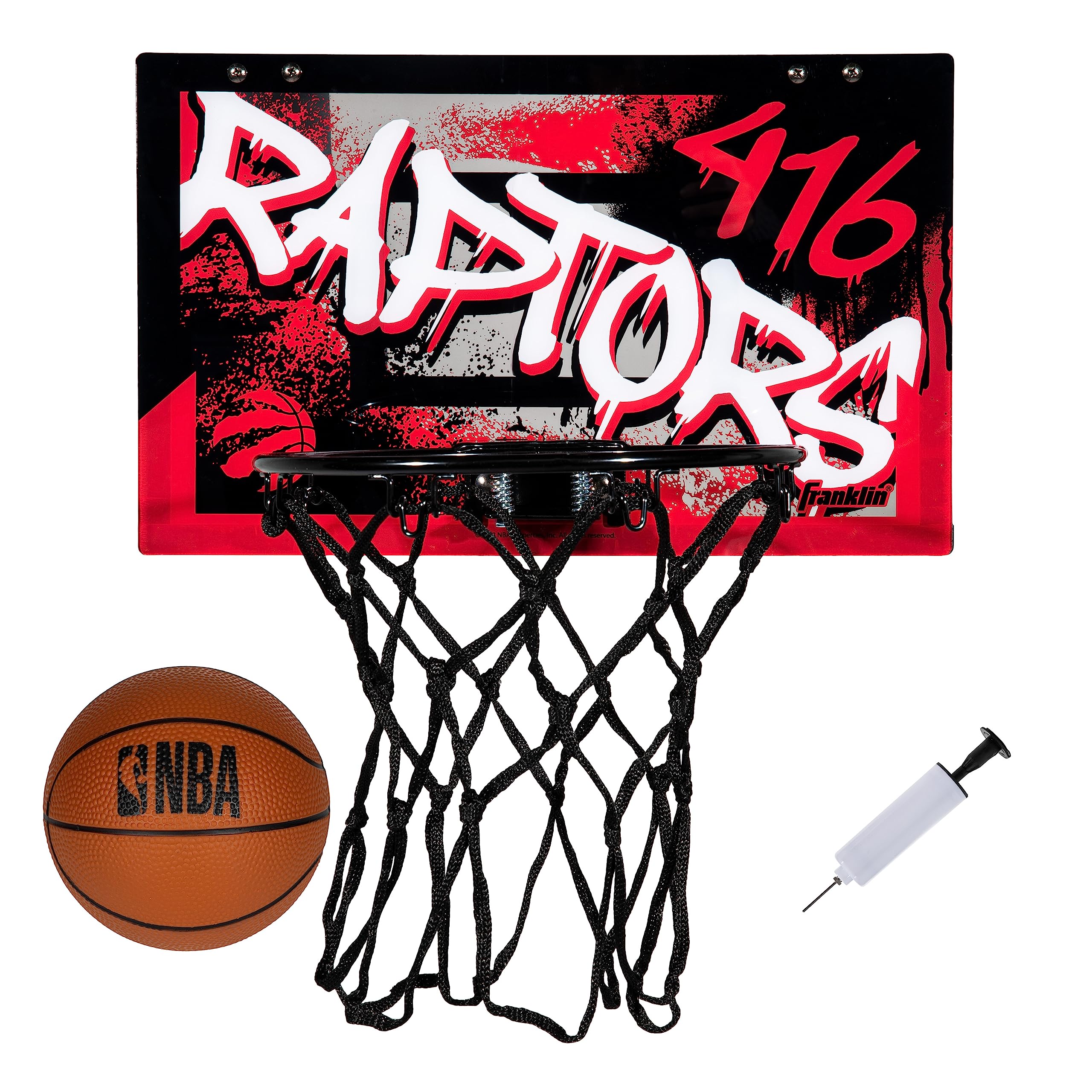 Foto 1 | Canasta De Baloncesto Franklin Sports Nba Toronto Raptors Kids - Venta Internacional.