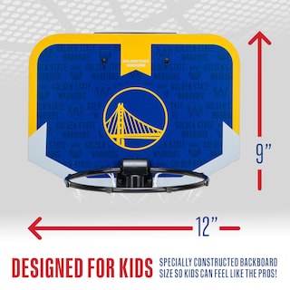 Foto 4 | Minicanasta De Baloncesto Franklin Sports Nba Golden State Warriors - Venta Internacional.