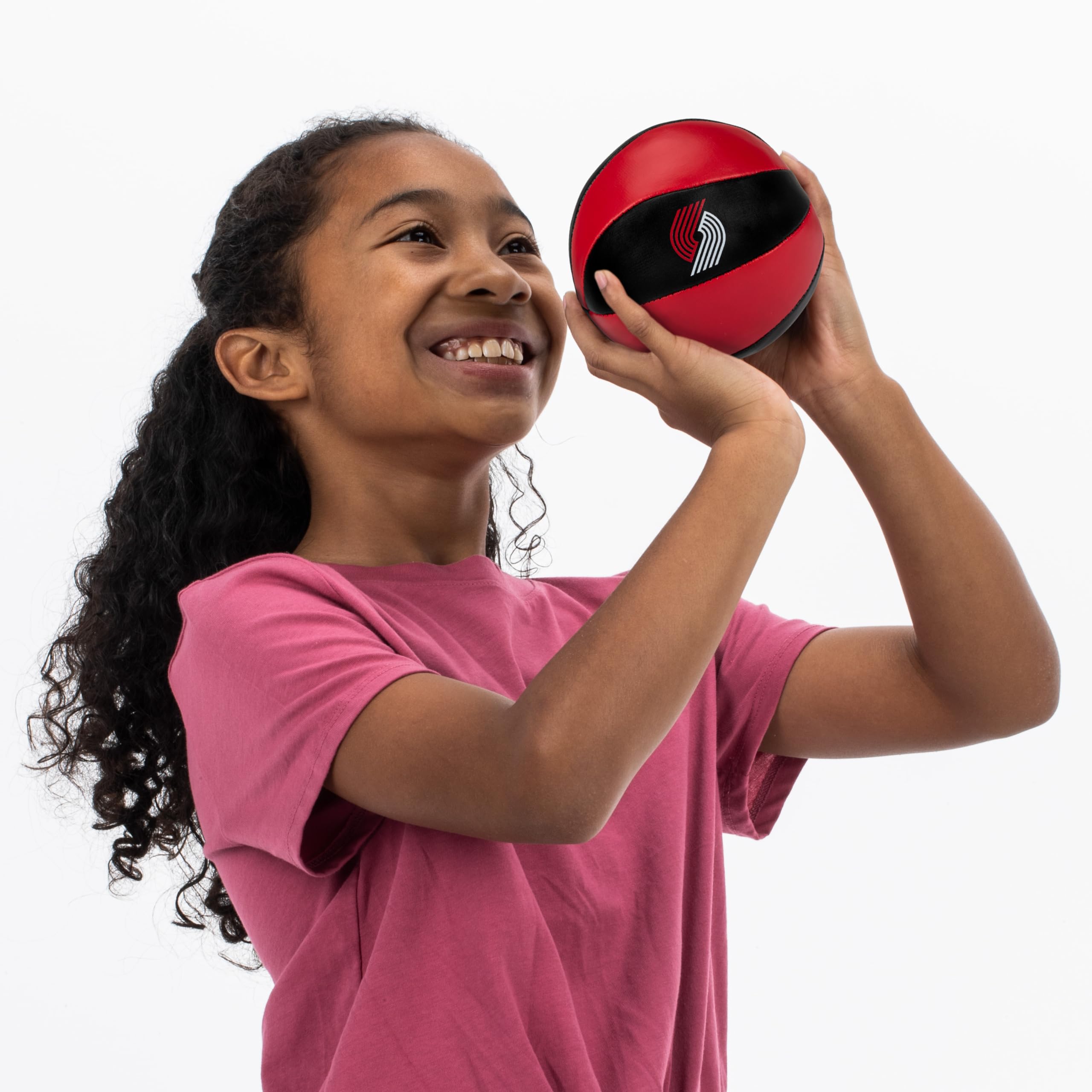 Foto 8 pulgar | Balones De Baloncesto De Juguete Franklin Sports Nba Portland Trail Blazers - Venta Internacional.