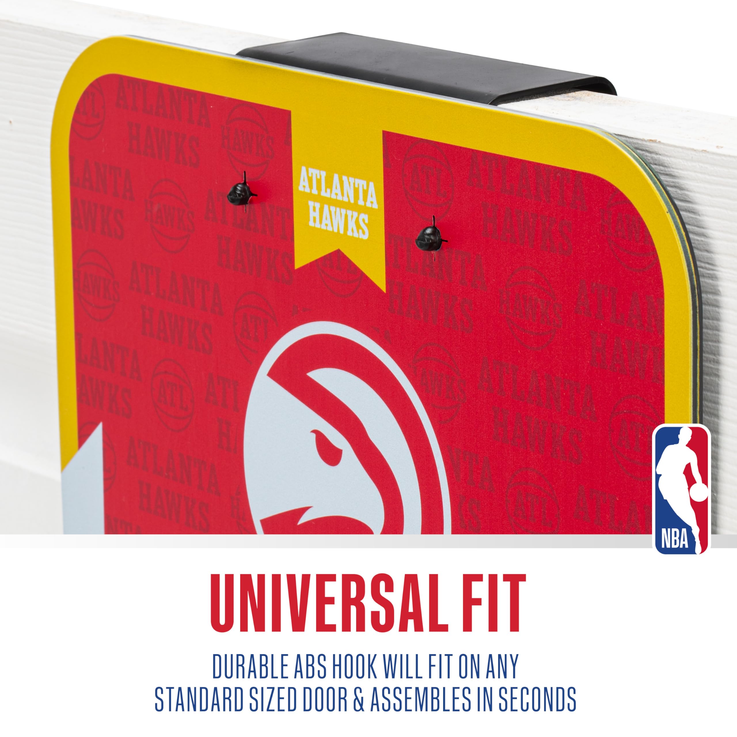 Foto 6 pulgar | Miniaro De Baloncesto Franklin Sports Nba Atlanta Hawks Kids - Venta Internacional.