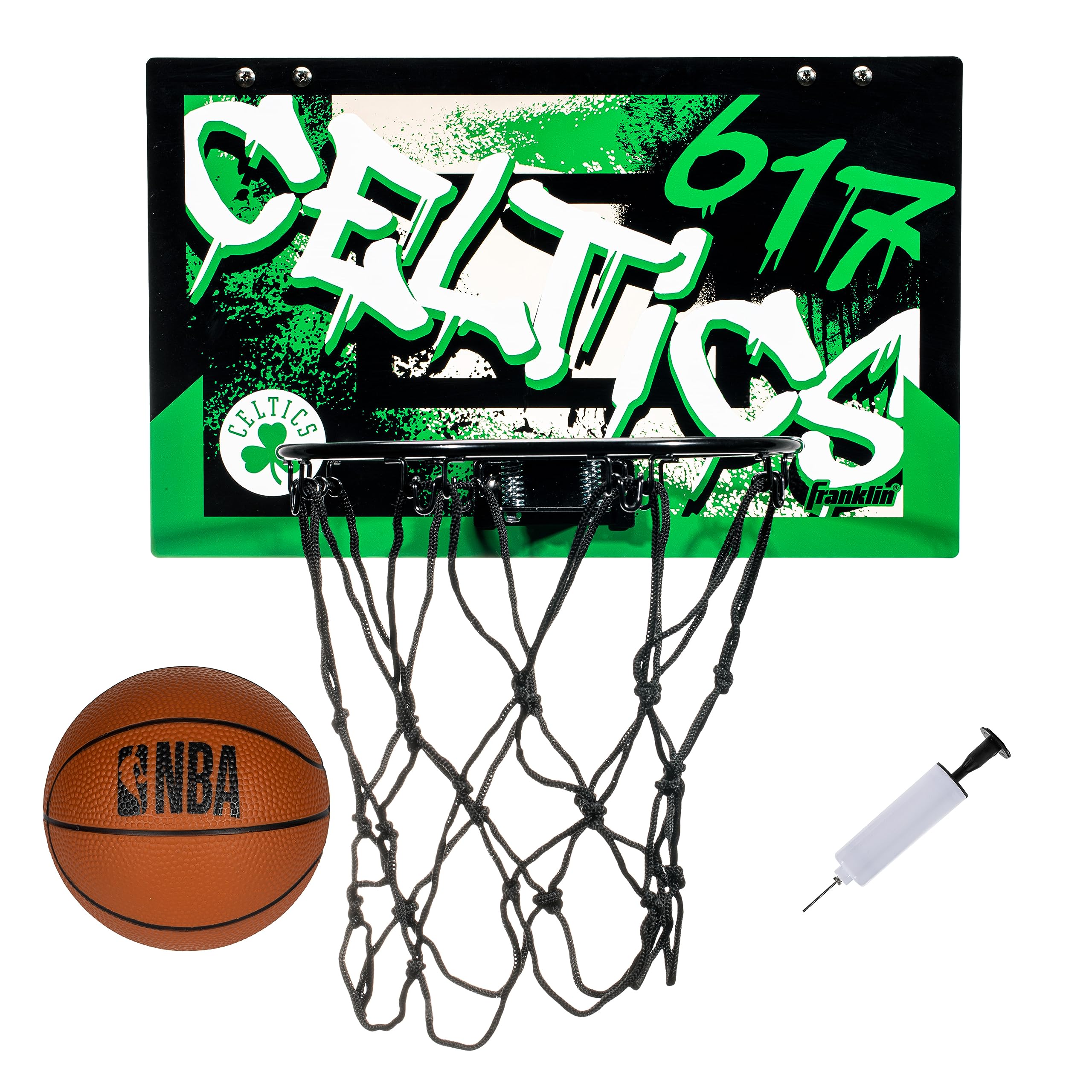 Foto 2 pulgar | Canasta De Baloncesto Franklin Sports Nba Over The Door Kids - Venta Internacional.
