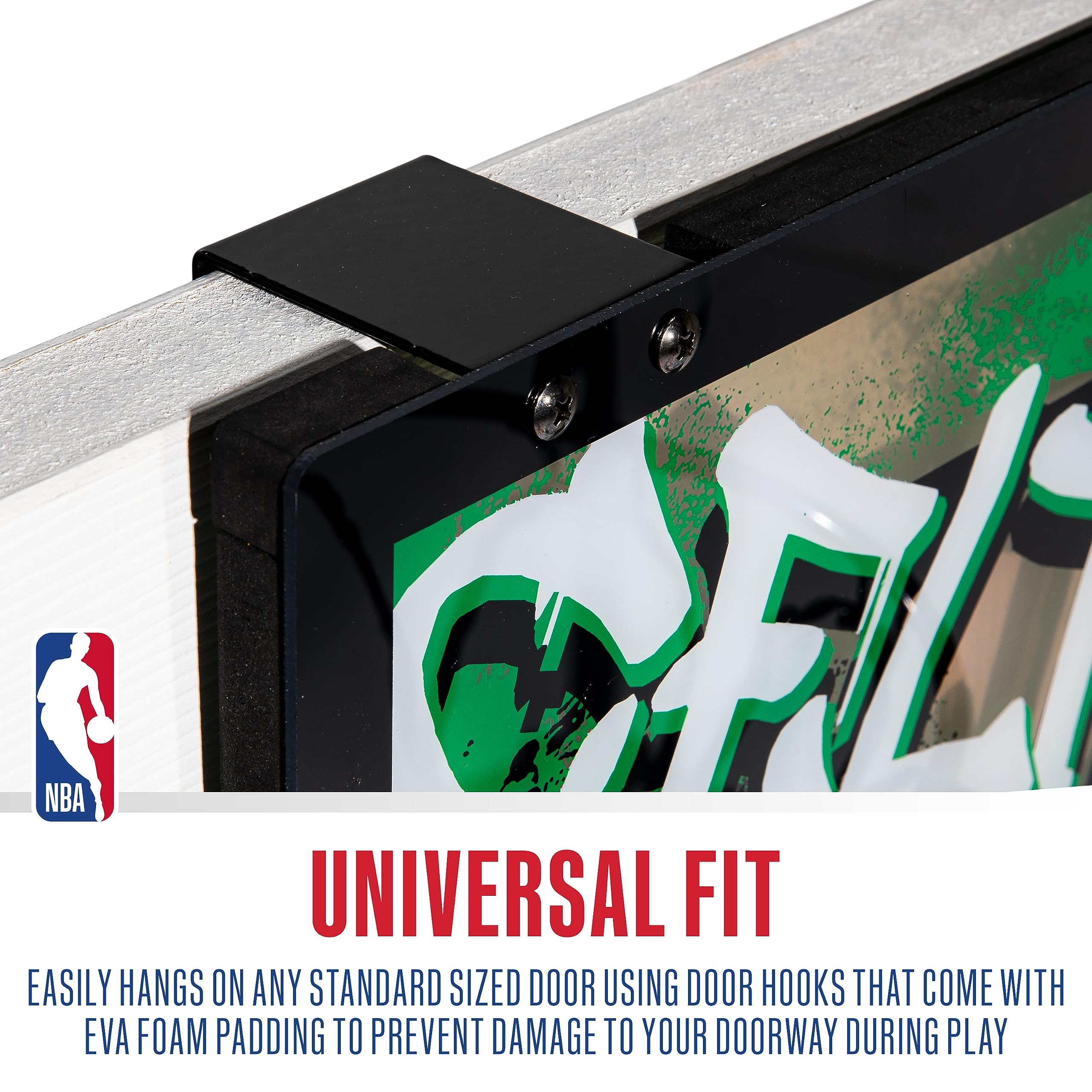 Foto 6 pulgar | Canasta De Baloncesto Franklin Sports Nba Over The Door Kids - Venta Internacional.