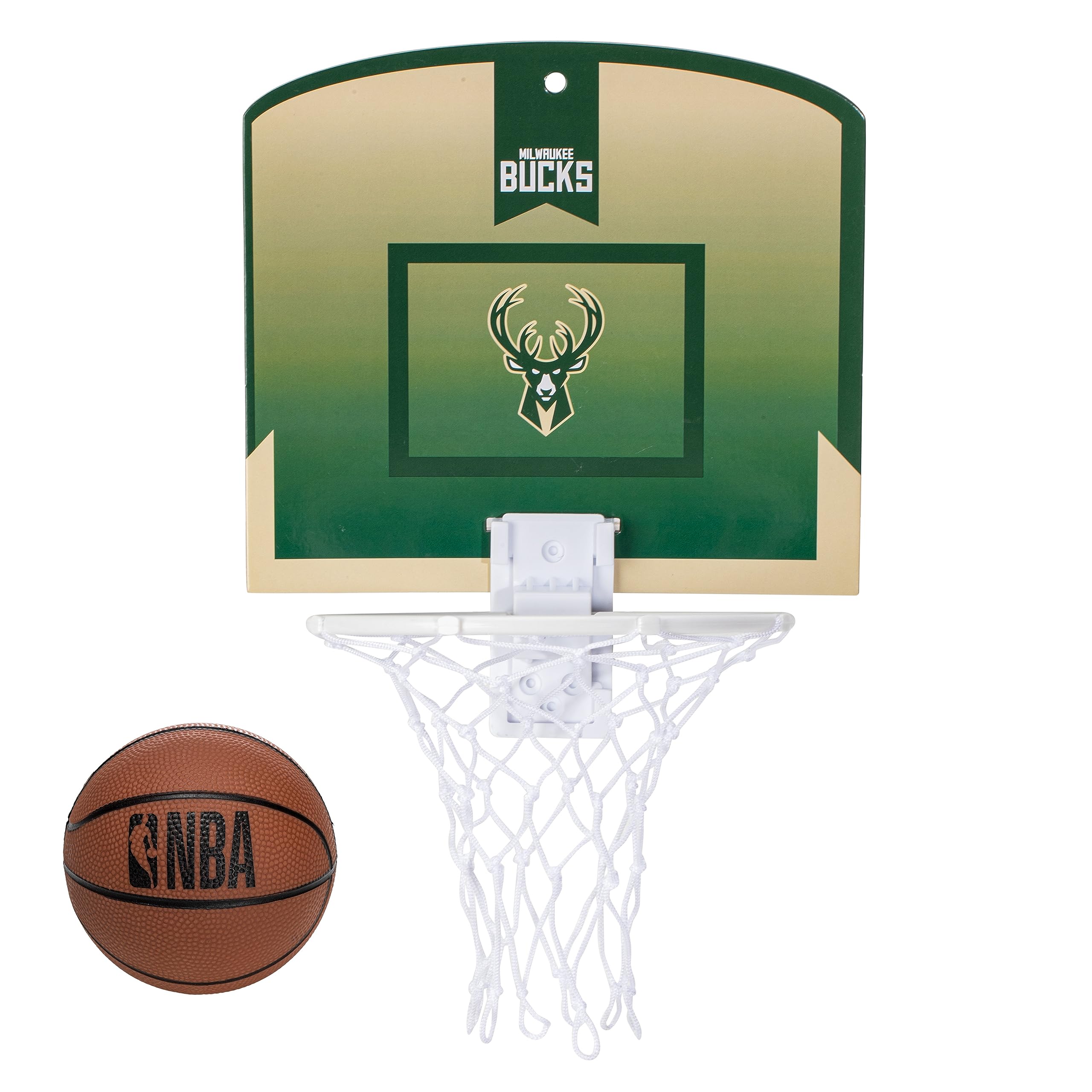 Foto 2 pulgar | Miniaro De Baloncesto Franklin Sports Nba Milwaukee Bucks - Venta Internacional.