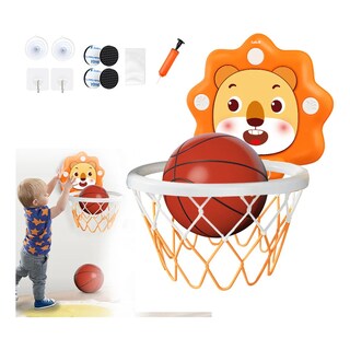 Foto 2 | Mini Canasta De Basquetbol Amerigo Baloncesto Aro Para Niños Lab.g Naranja