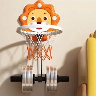 Foto 3 | Mini Canasta De Basquetbol Amerigo Baloncesto Aro Para Niños Lab.g Naranja