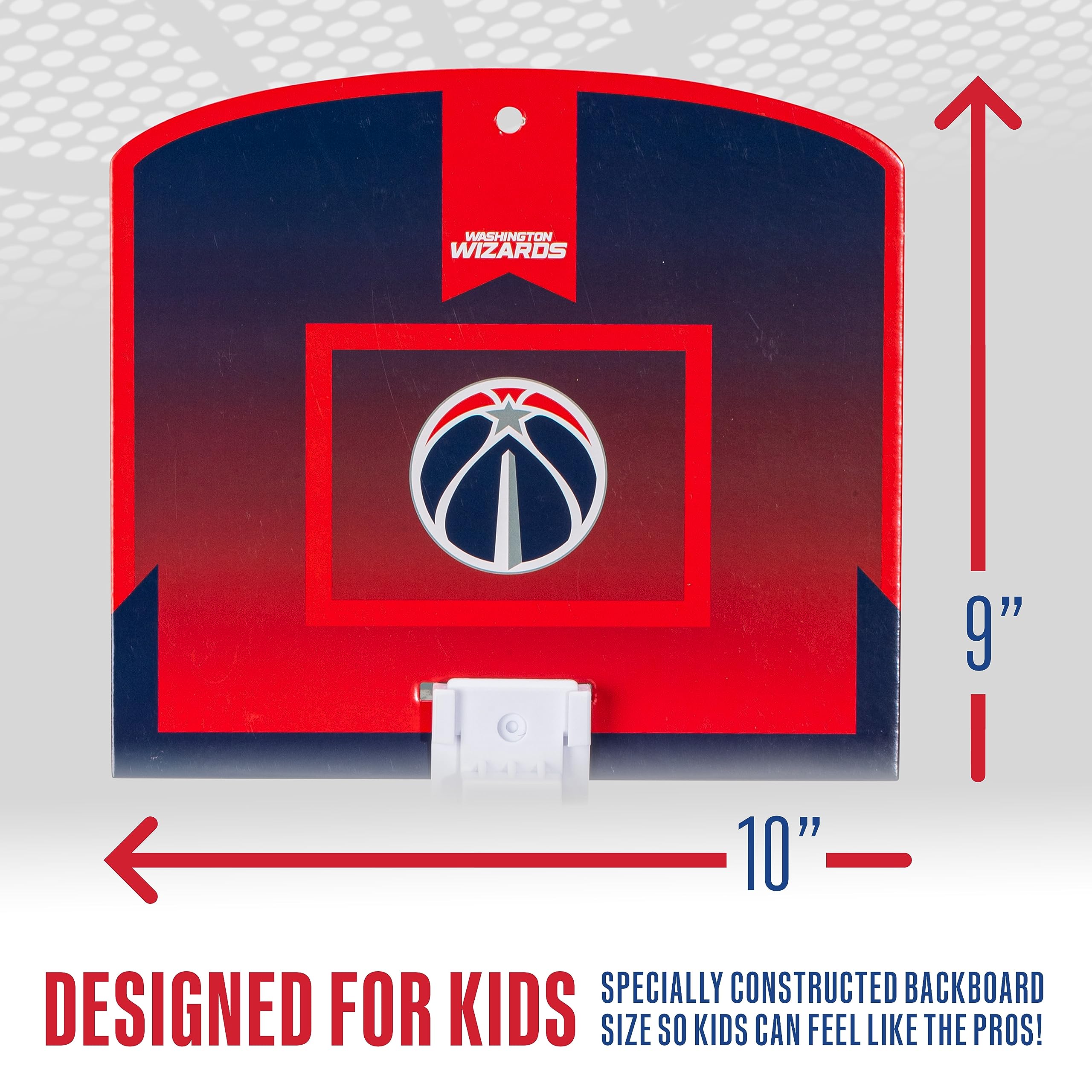 Foto 4 | Minicanasta De Baloncesto Franklin Sports Nba Washington Wizards - Venta Internacional.