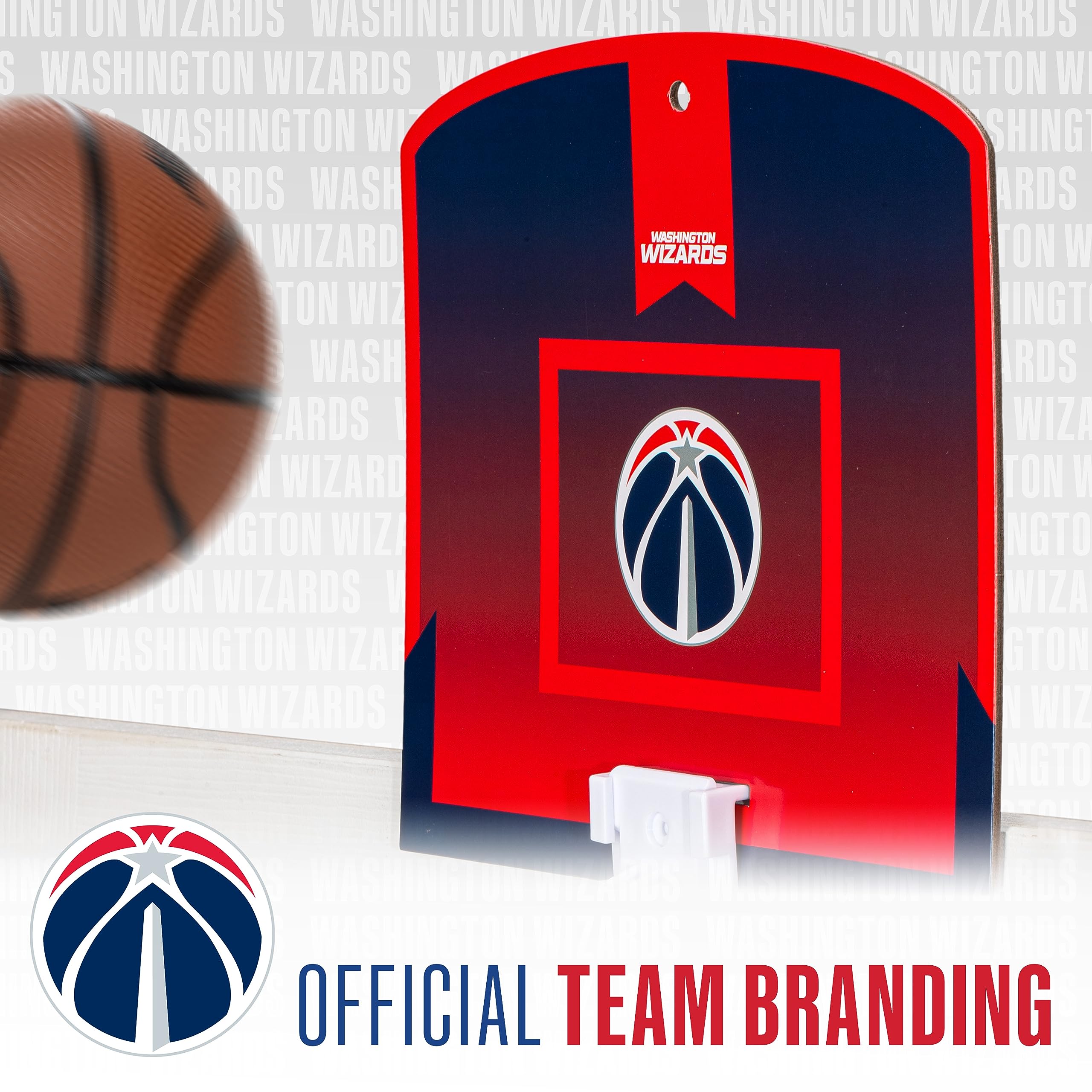 Foto 7 pulgar | Minicanasta De Baloncesto Franklin Sports Nba Washington Wizards - Venta Internacional.