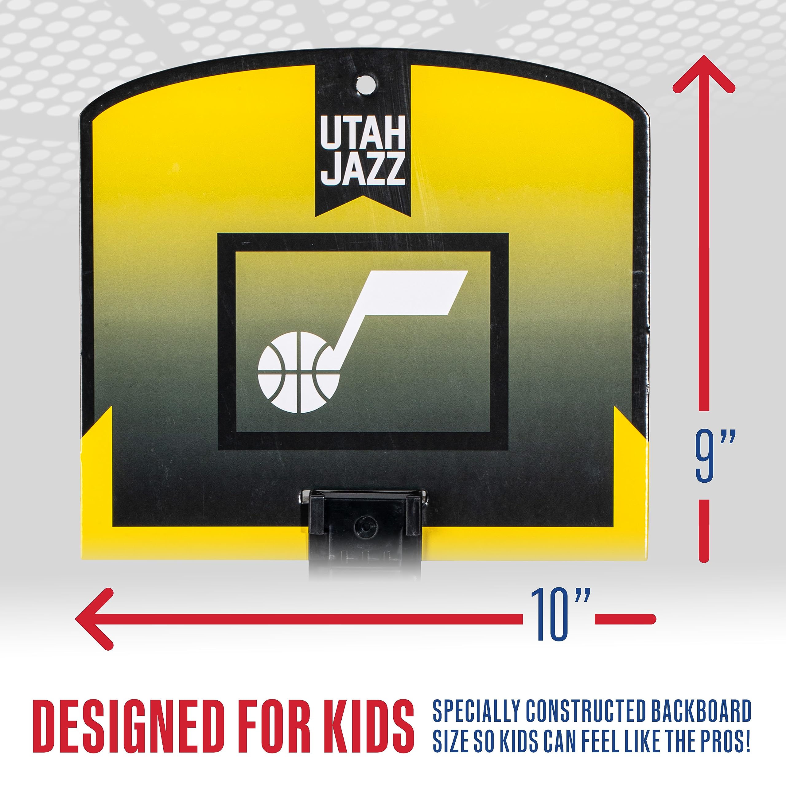 Foto 5 pulgar | Miniaro De Baloncesto Franklin Sports Nba Utah Jazz Kids - Venta Internacional.