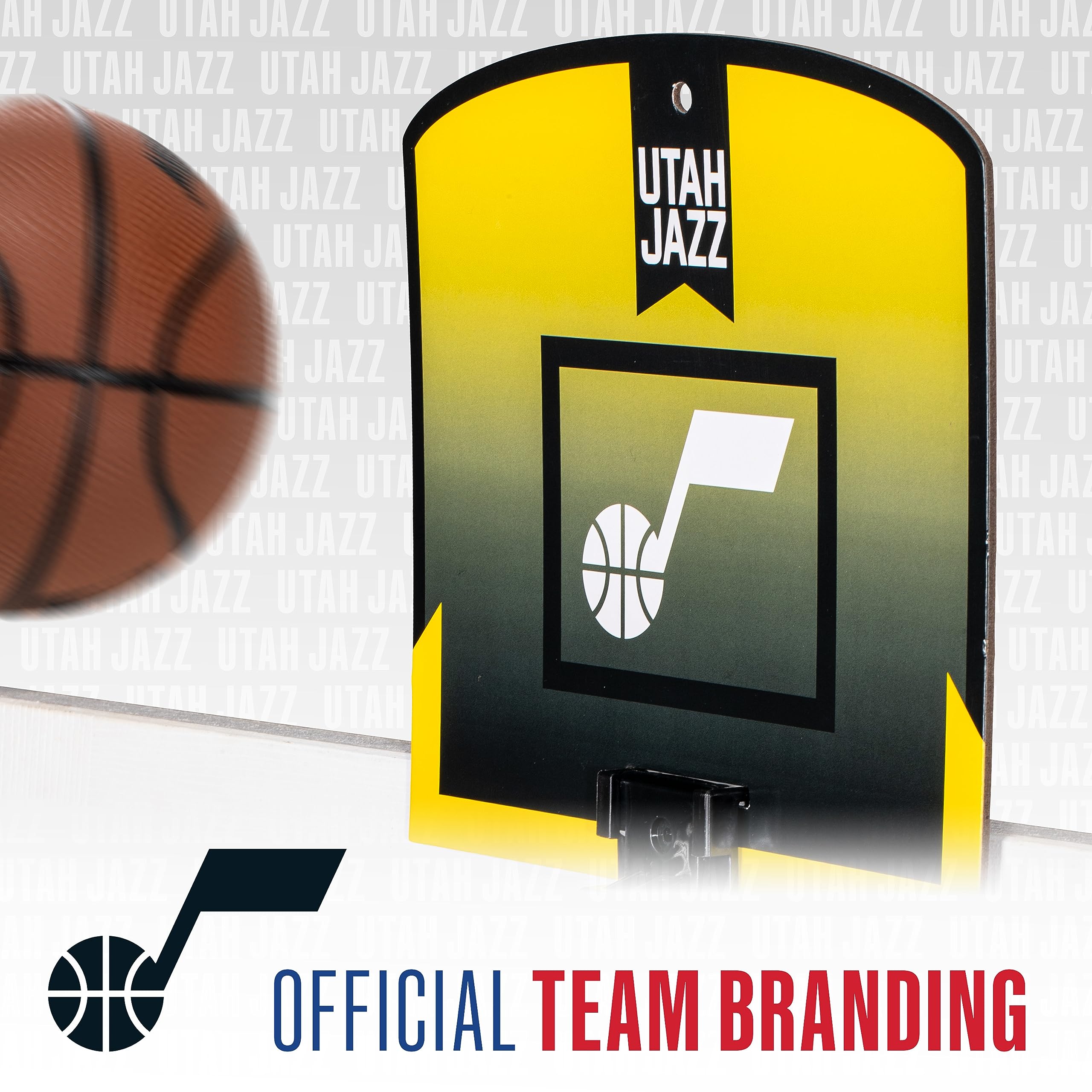 Foto 7 pulgar | Miniaro De Baloncesto Franklin Sports Nba Utah Jazz Kids - Venta Internacional.