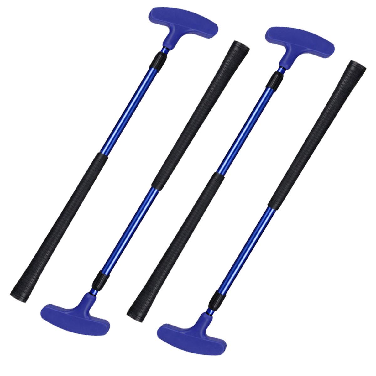 Palos Ajustables de Minigolf Xtream Boom Mxvpb-004  4 Piezas color Azul