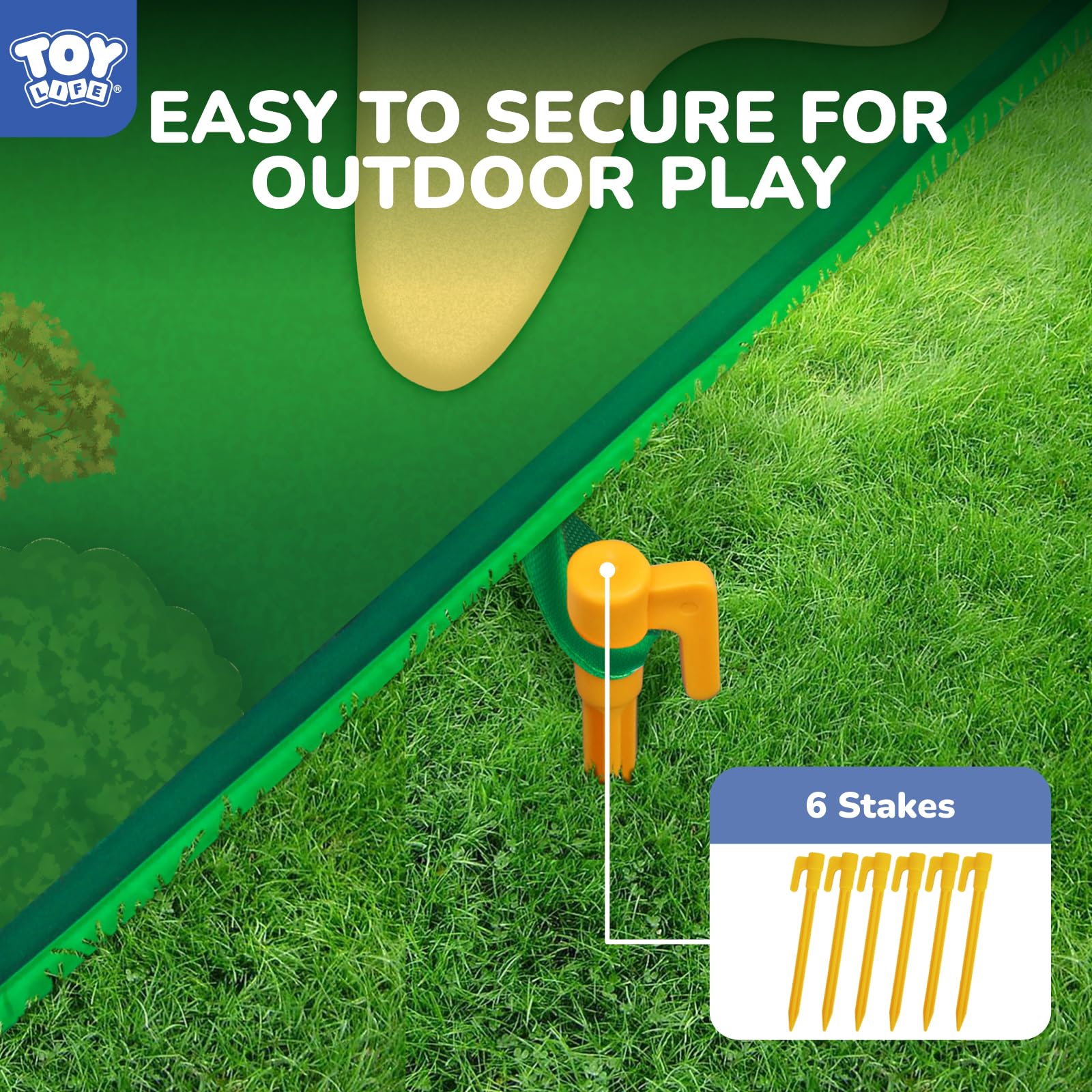 Foto 7 pulgar | Alfombrillas De Práctica De Golf Toy Life Para Toda La Familia Con 20 Pelotas - Venta Internacional.