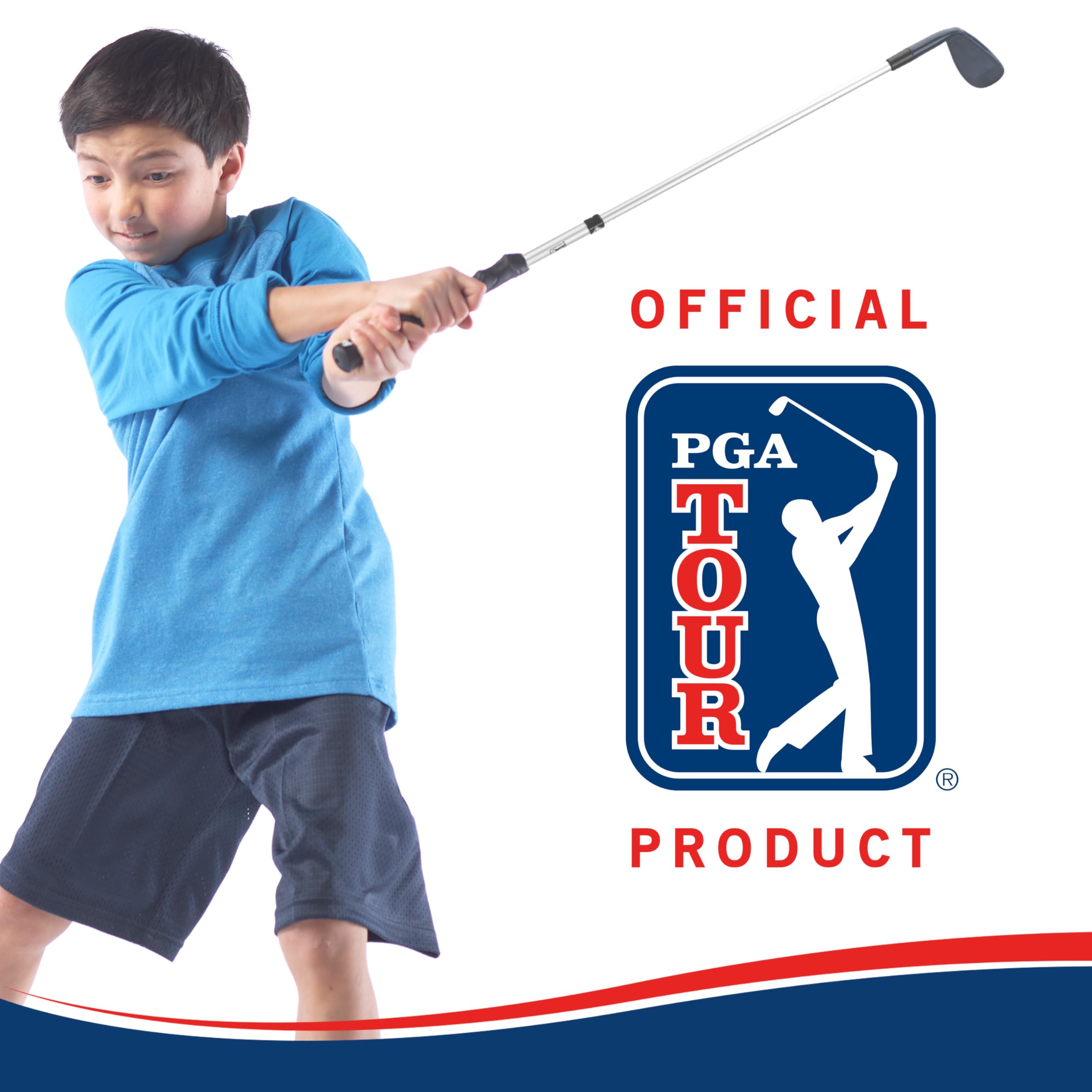 Foto 8 pulgar | Set De Golf Franklin Sports Pga Tour Kids Con Bolsa Y Pelotas Rojo/azul - Venta Internacional.