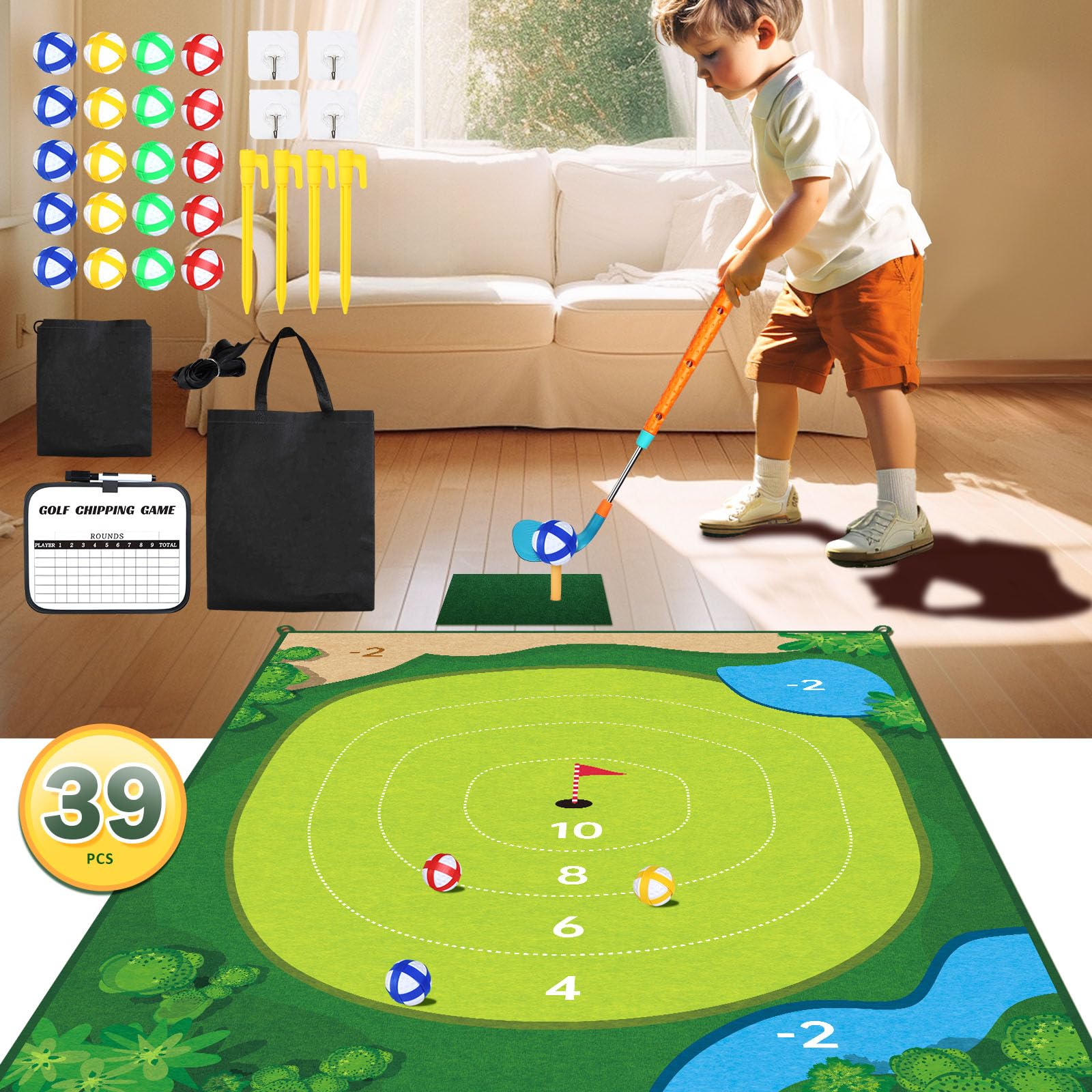 Foto 2 pulgar | Set De Juegos De Golf Webay Toddler Sticky Golf Pro - Venta Internacional.
