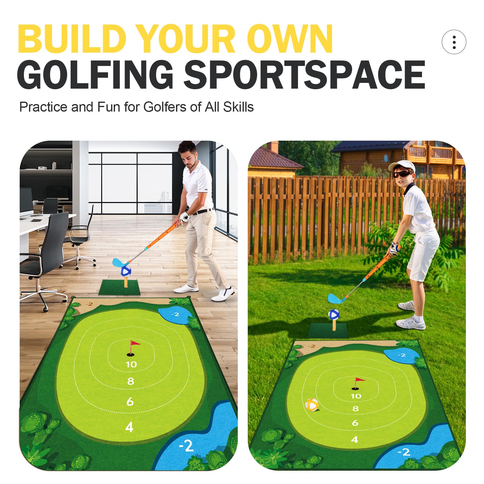 Foto 3 pulgar | Set De Juegos De Golf Webay Toddler Sticky Golf Pro - Venta Internacional.