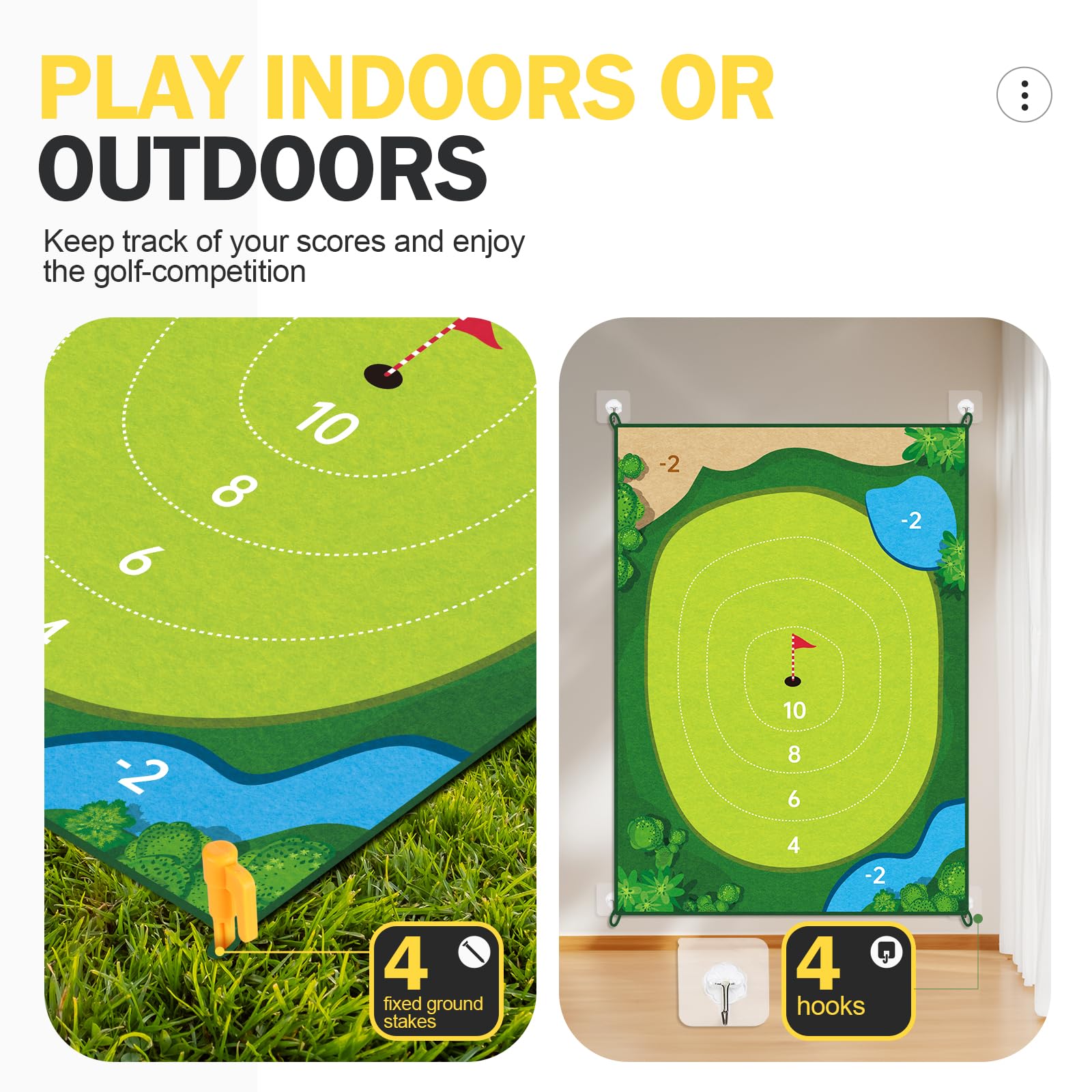Foto 4 pulgar | Set De Juegos De Golf Webay Toddler Sticky Golf Pro - Venta Internacional.