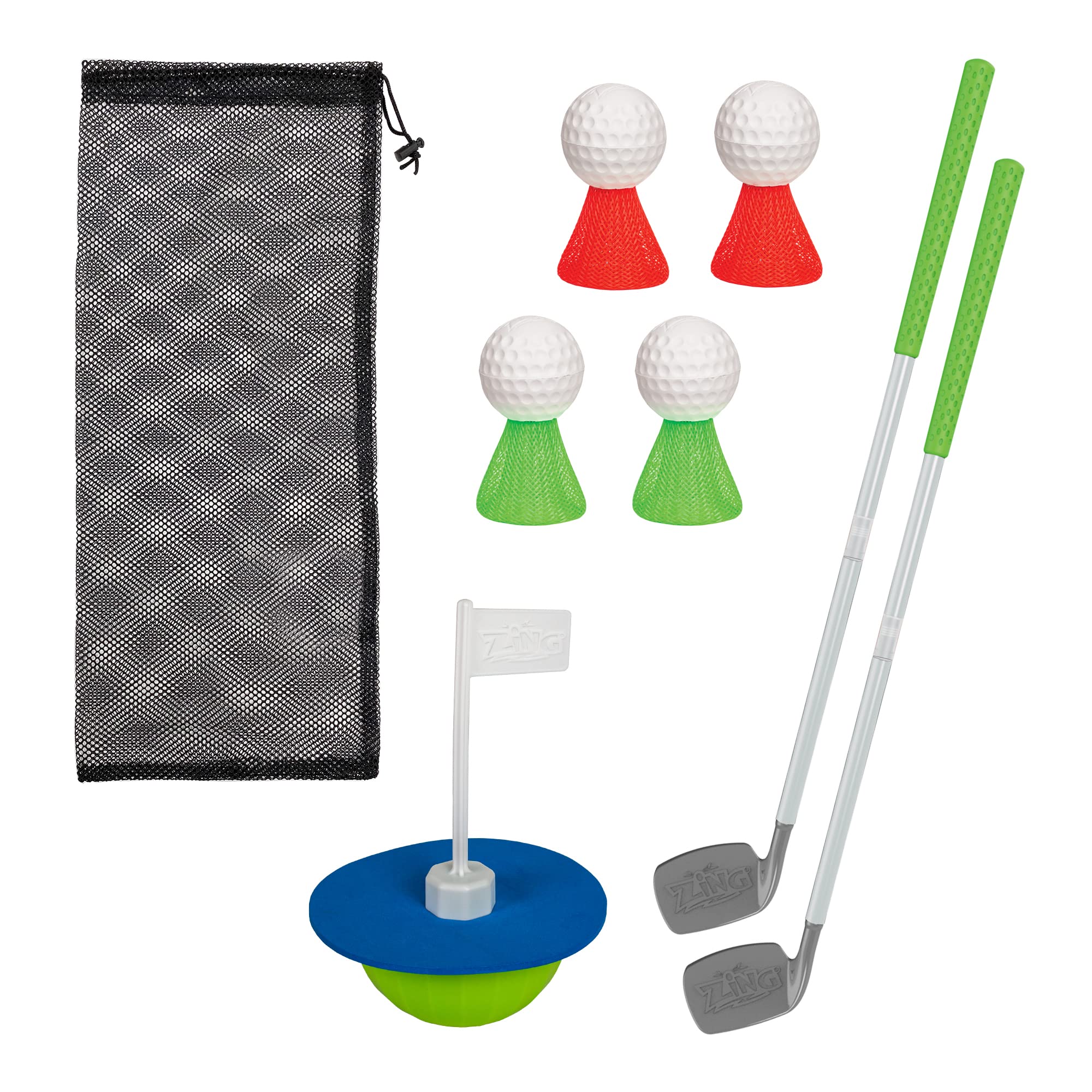 Foto 2 pulgar | Set De Golf Zing Chip Shotz Backyard Kids Con 2 Palos Y 4 Pelotas - Venta Internacional.