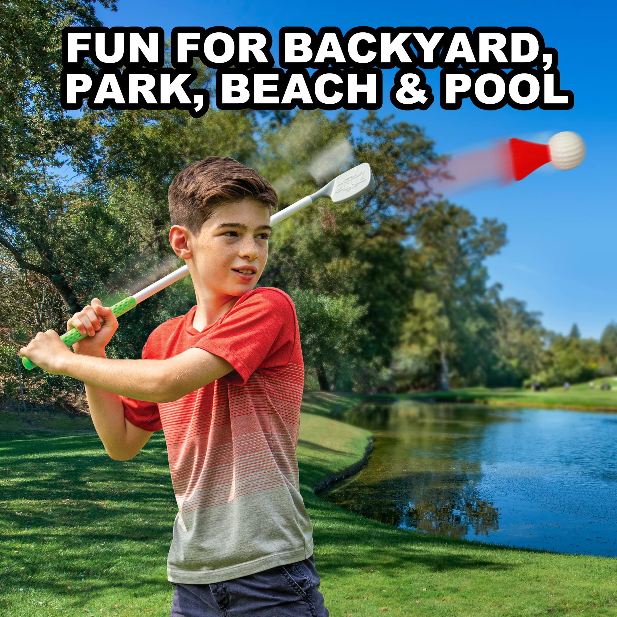 Foto 5 pulgar | Set De Golf Zing Chip Shotz Backyard Kids Con 2 Palos Y 4 Pelotas - Venta Internacional.