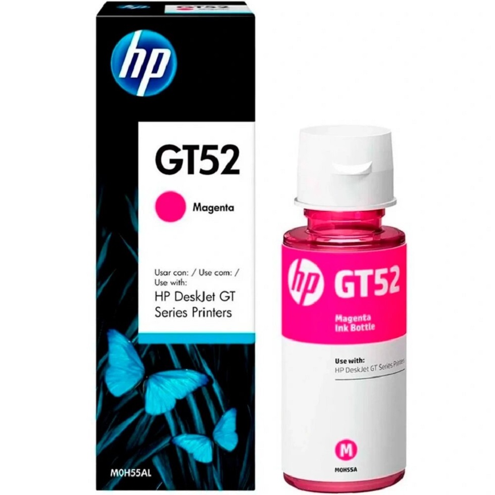 Cartucho de Tinta HP M0h55al Magenta Gt52 y Gt5820 en Botella