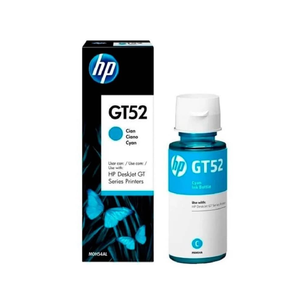 Cartucho de Tinta HP M0h54al Cyan Gt52 y Gt5820 en Botella $499