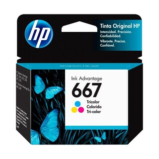 Foto 3 | Tintas Hp 667 Ink Adv Negro (3ym79al) Y Tricolor (3ym78al)