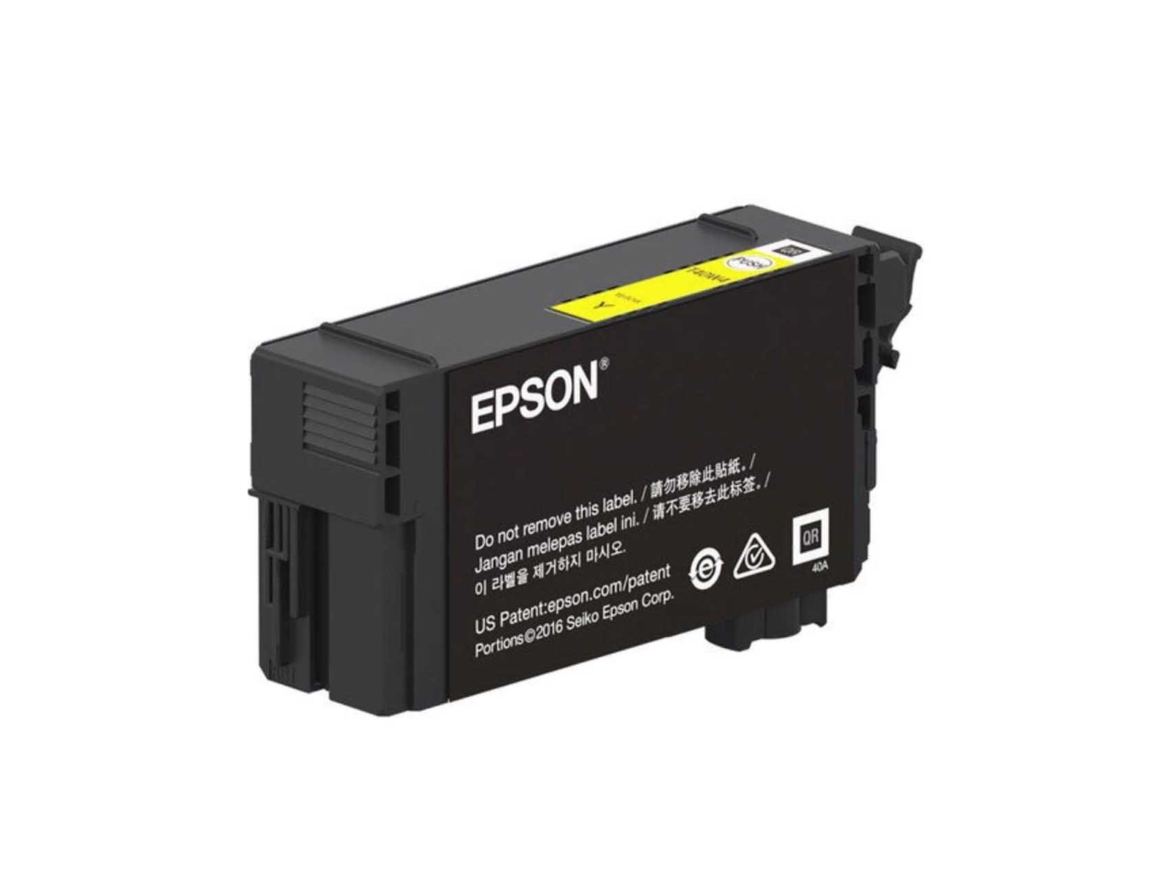 Cartucho Epson color Amarillo 50ml T3170/t5170 Plotter