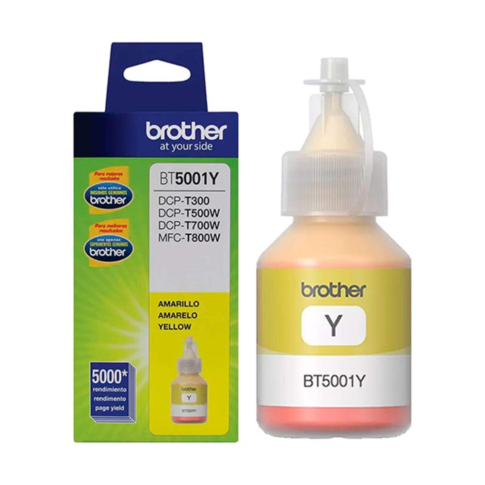 Tinta BT5001Y Brother color Amarillo