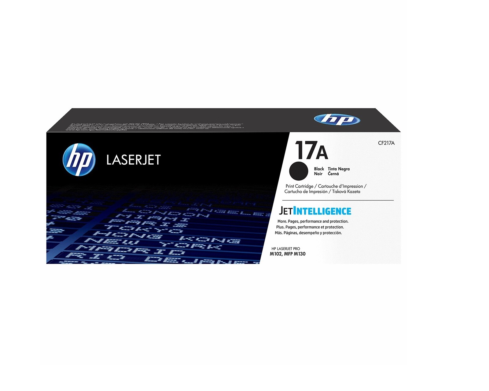 Cartucho de Tóner HP 17A Laserjet color Negro CF217A $3,821