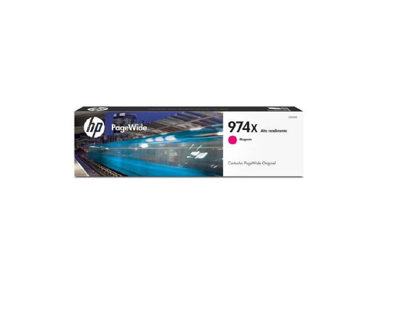 Foto 2 pulgar | Tinta Hp 974x Magenta Pagewide Original para Hp Pagewide Pro 477dw/ 577dw/ 452dw/ 552dw