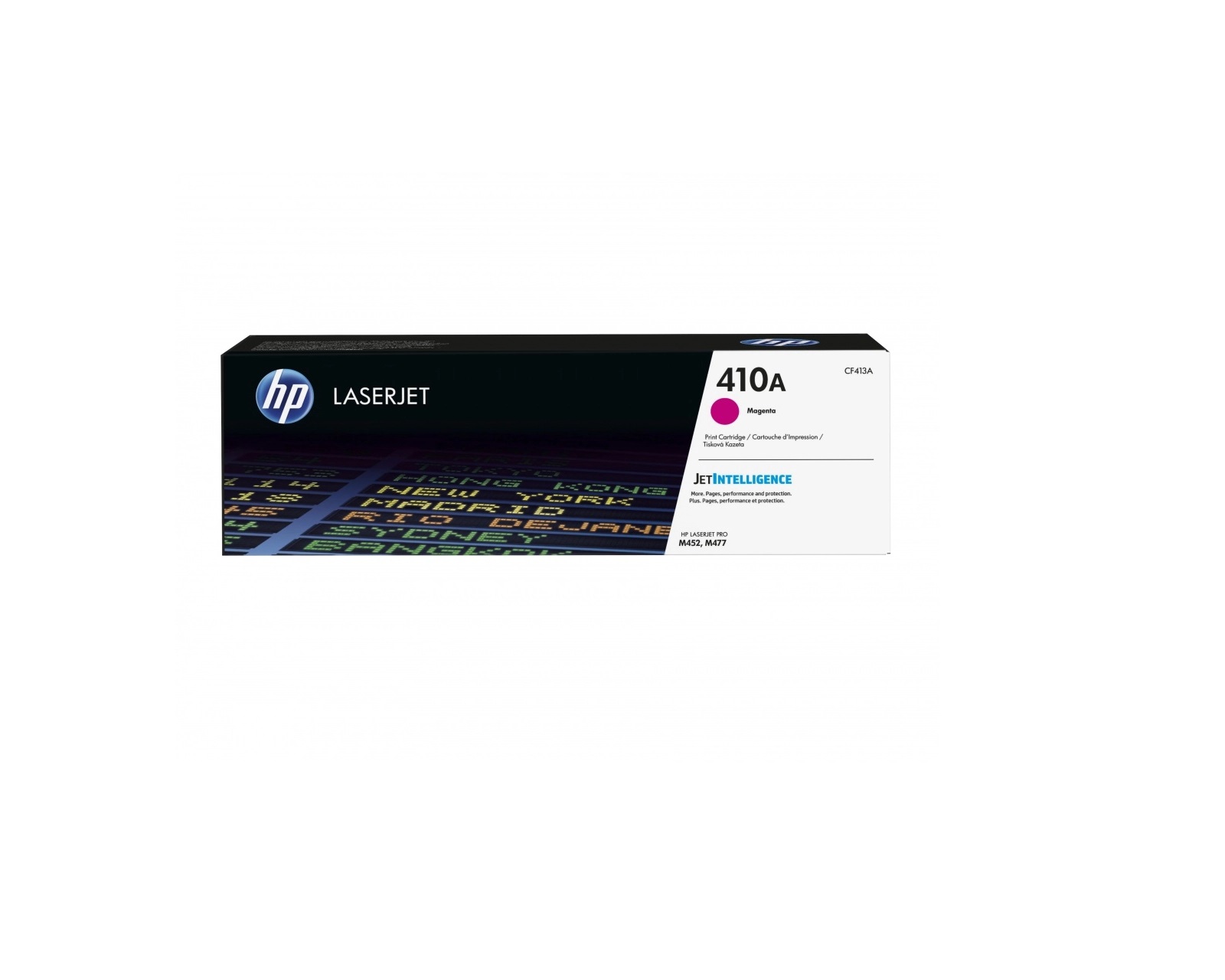 Cartucho De Tóner Laserjet Hp 410a Magenta Cf413a