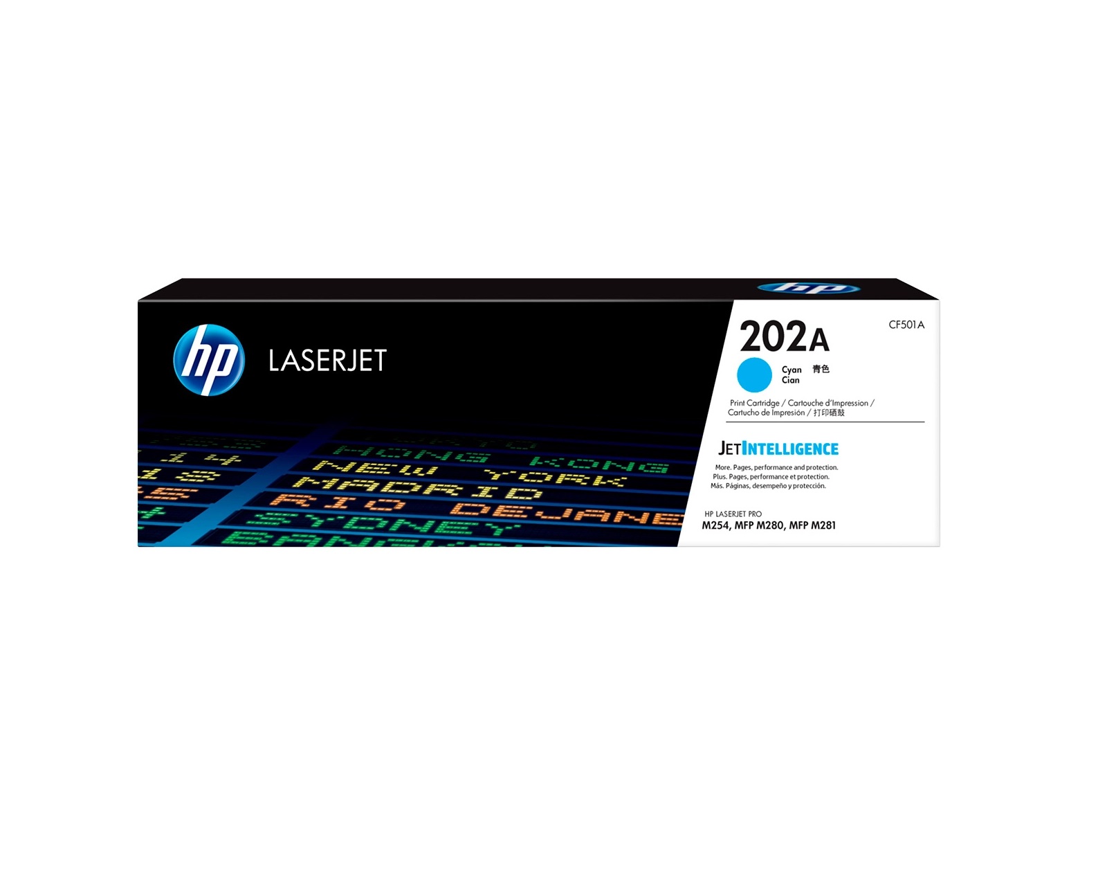 Foto 1 | Cartucho de Tóner Laserjet HP 202A Cian CF501A