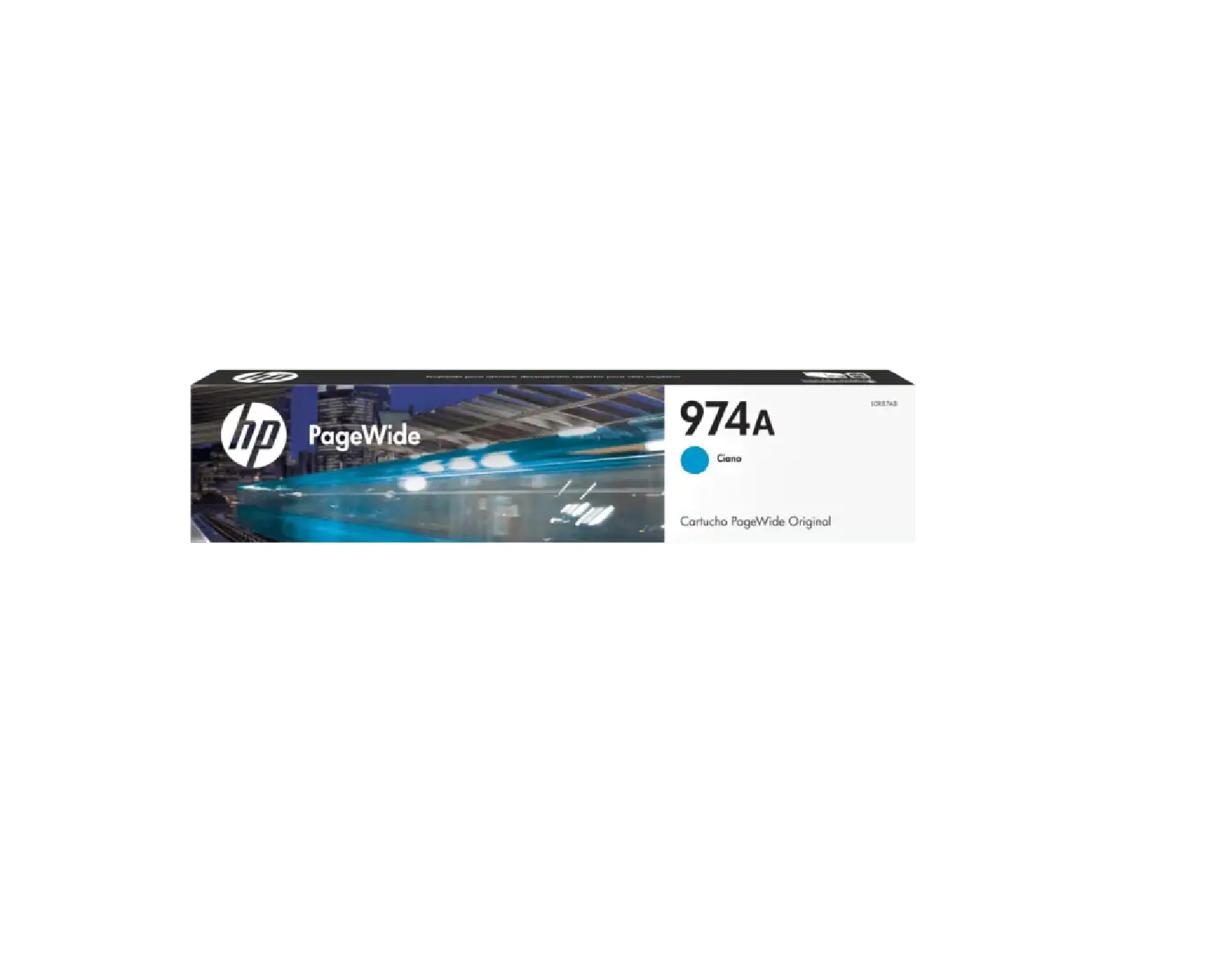 Foto 2 pulgar | Tinta HP 974A color Cian Pagewide Original L0R87AL para HP Pagewide Pro 477dw/ 577dw/ 452dw/ 552dw
