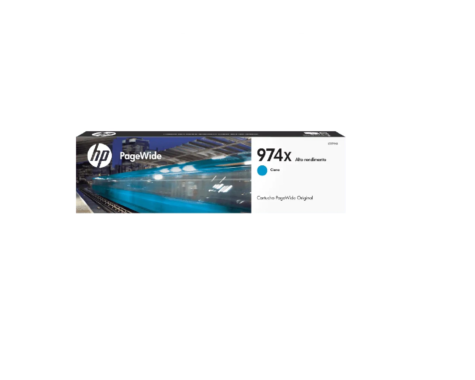 Tinta HP 974X color Cian Pagewide Original L0r99AL para HP Pagewide Pro 477dw/ 577dw/ 452dw/ 552dw