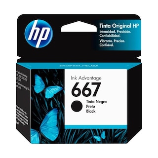Foto 1 | Tinta HP Original Ink Advantage 667 color Negro 3YM79AL