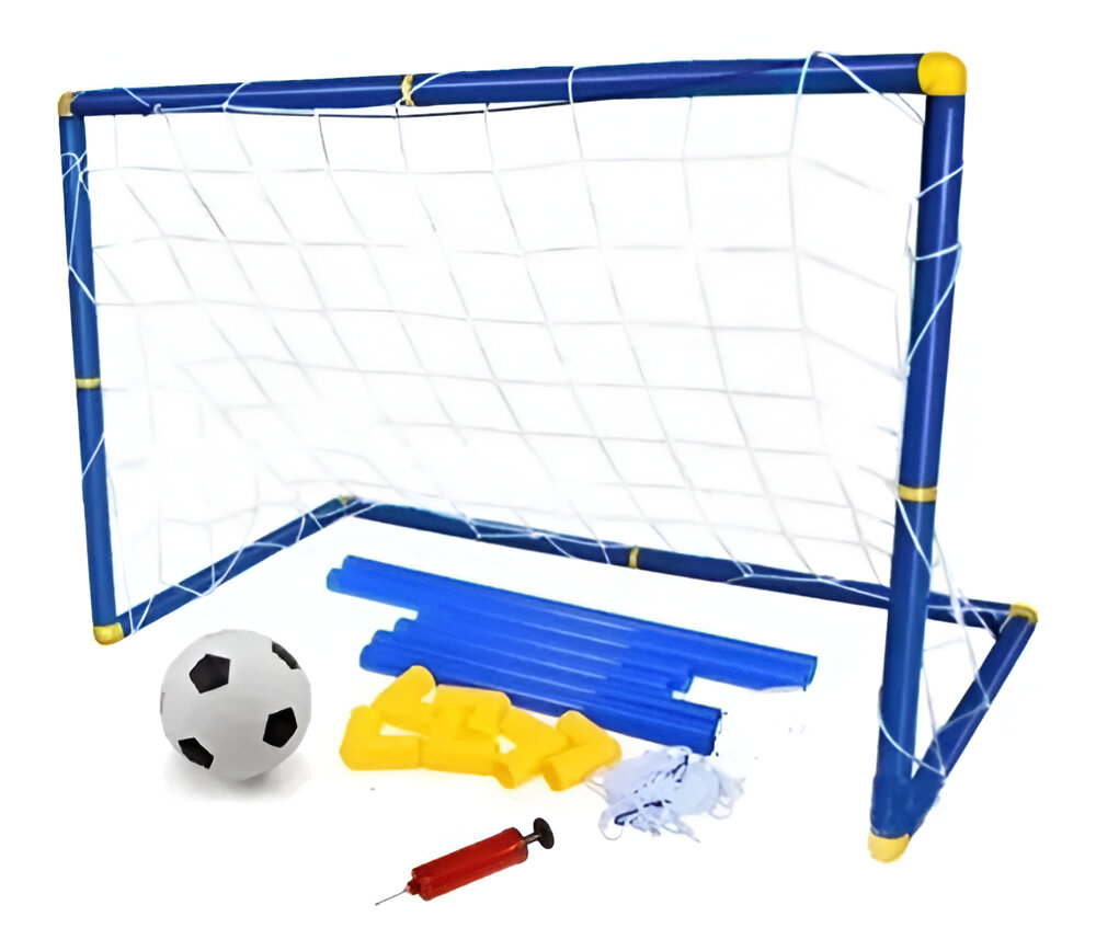 Foto 2 pulgar | Porteria De Futbol Con Balon Juguete Y Bomba De Aire