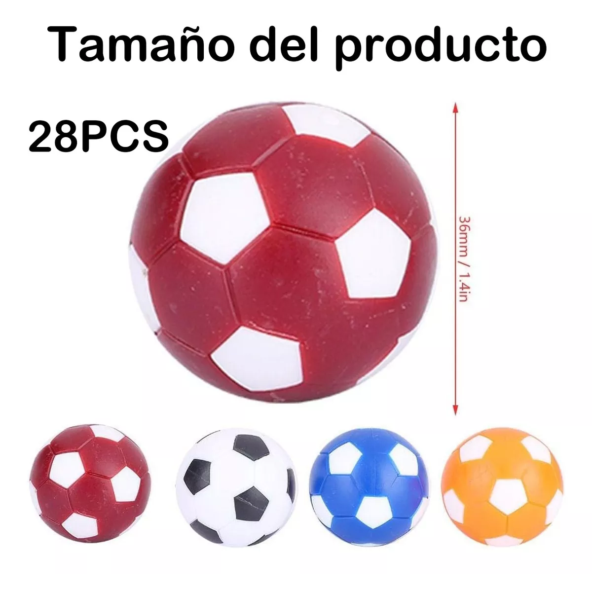 Foto 3 pulgar | Pelota para Futbolito Eo Safe Imports Esi-15843 Multicolor