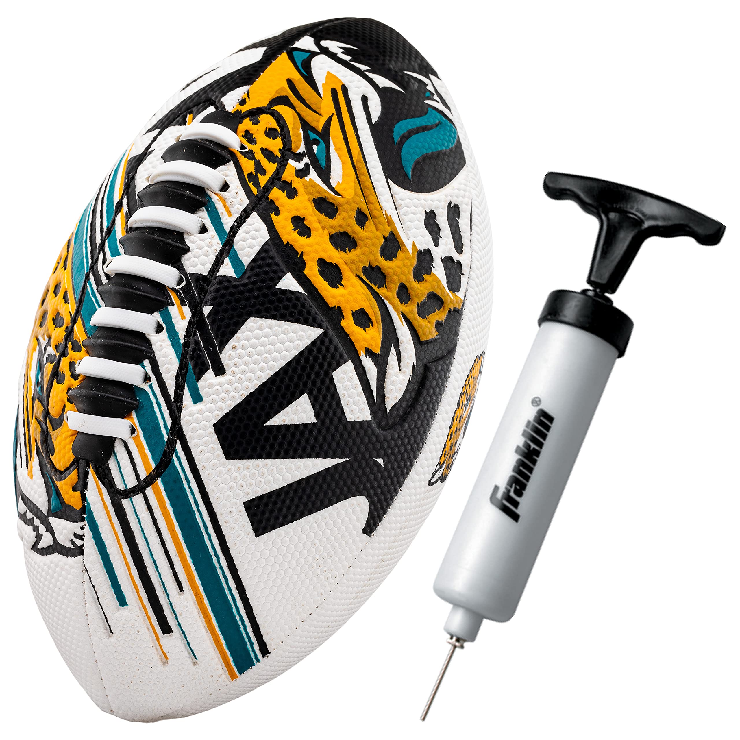 Foto 2 pulgar | Fútbol Americano Franklin Sports Nfl Jacksonville Jaguars Juvenil - Venta Internacional.