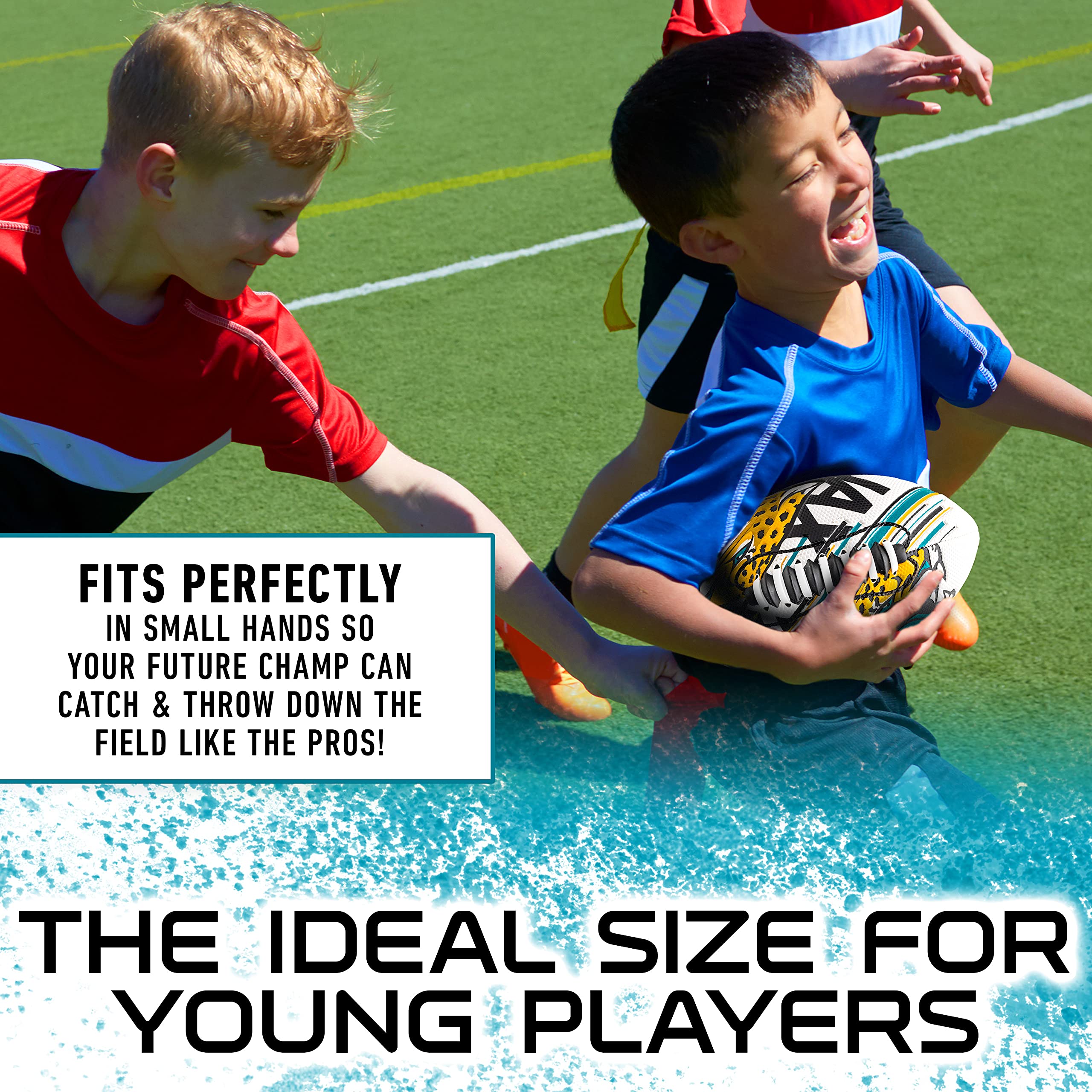 Foto 5 | Fútbol Americano Franklin Sports Nfl Jacksonville Jaguars Juvenil - Venta Internacional.