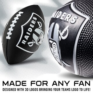 Foto 2 | Foam Football Franklin Sports Nfl Las Vegas Raiders Kids - Venta Internacional.