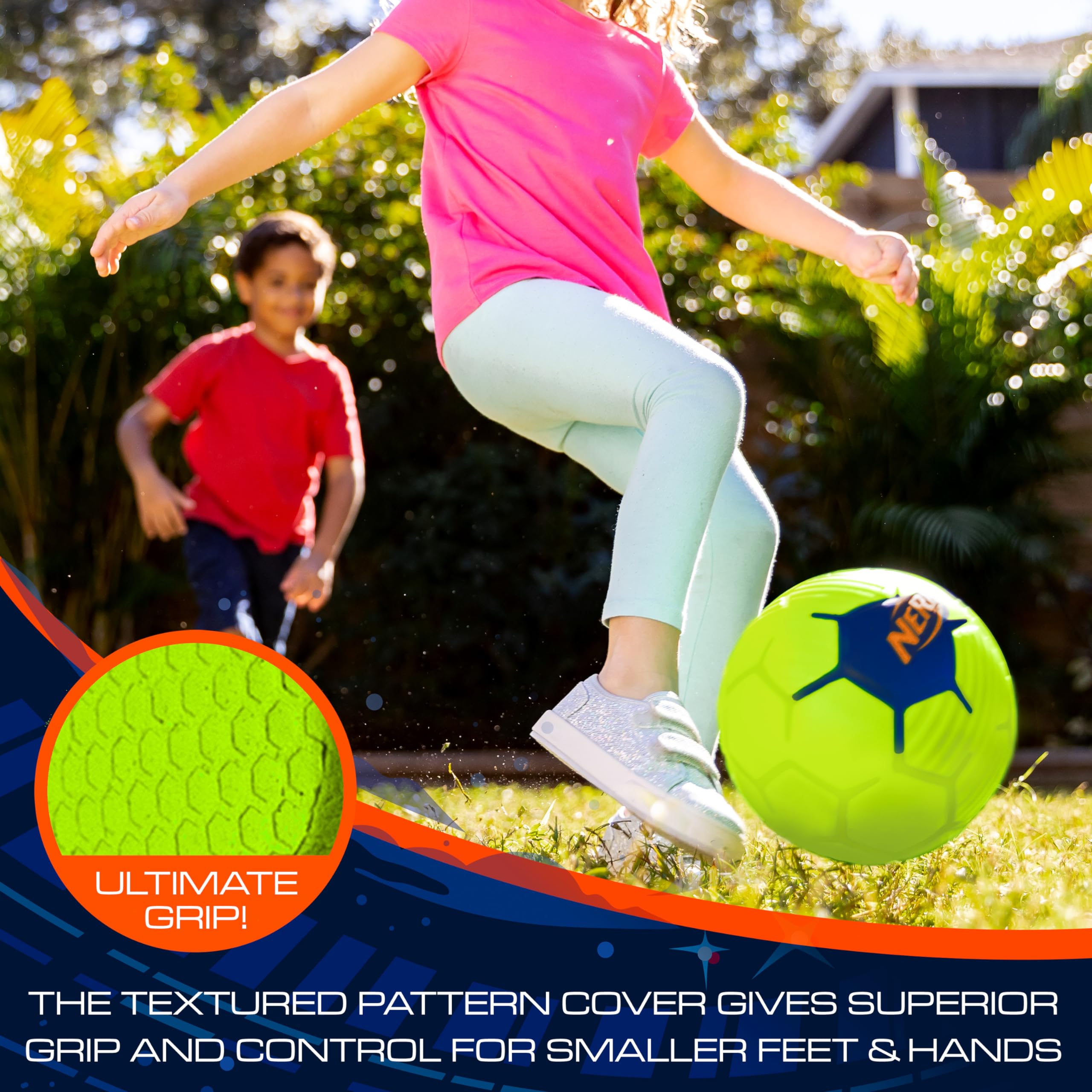 Foto 4 pulgar | Minibalón De Fútbol De Espuma Nerf Proshot 7 Para Niños Y Niños Pequeños - Venta Internacional.