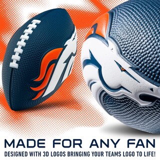 Foto 2 | Foam Football Franklin Sports Nfl Denver Broncos Kids 8.5 - Venta Internacional.