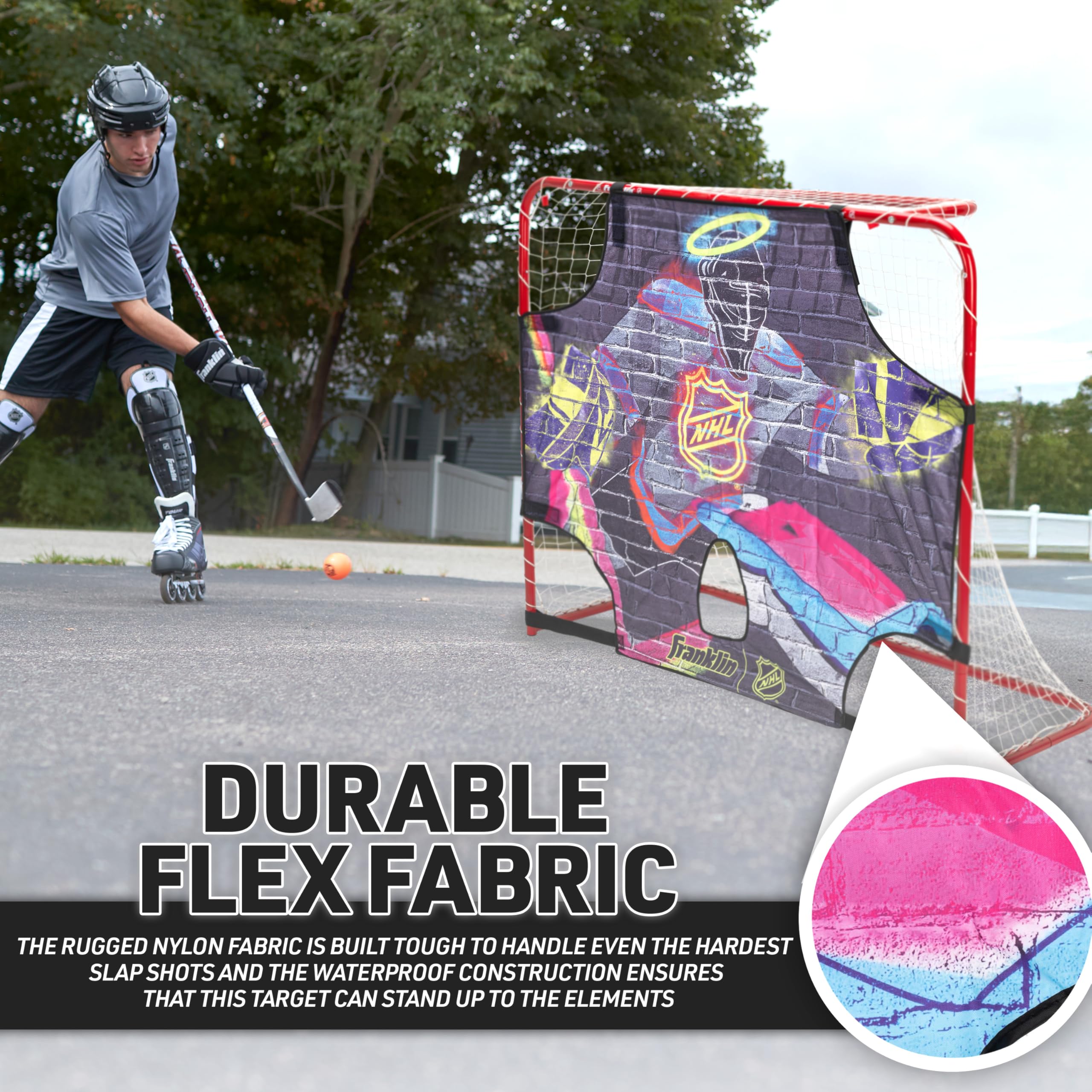 Foto 4 pulgar | Shooting Target Franklin Sports, Equipo De Hockey De La Nhl, Talla Junior - Venta Internacional.