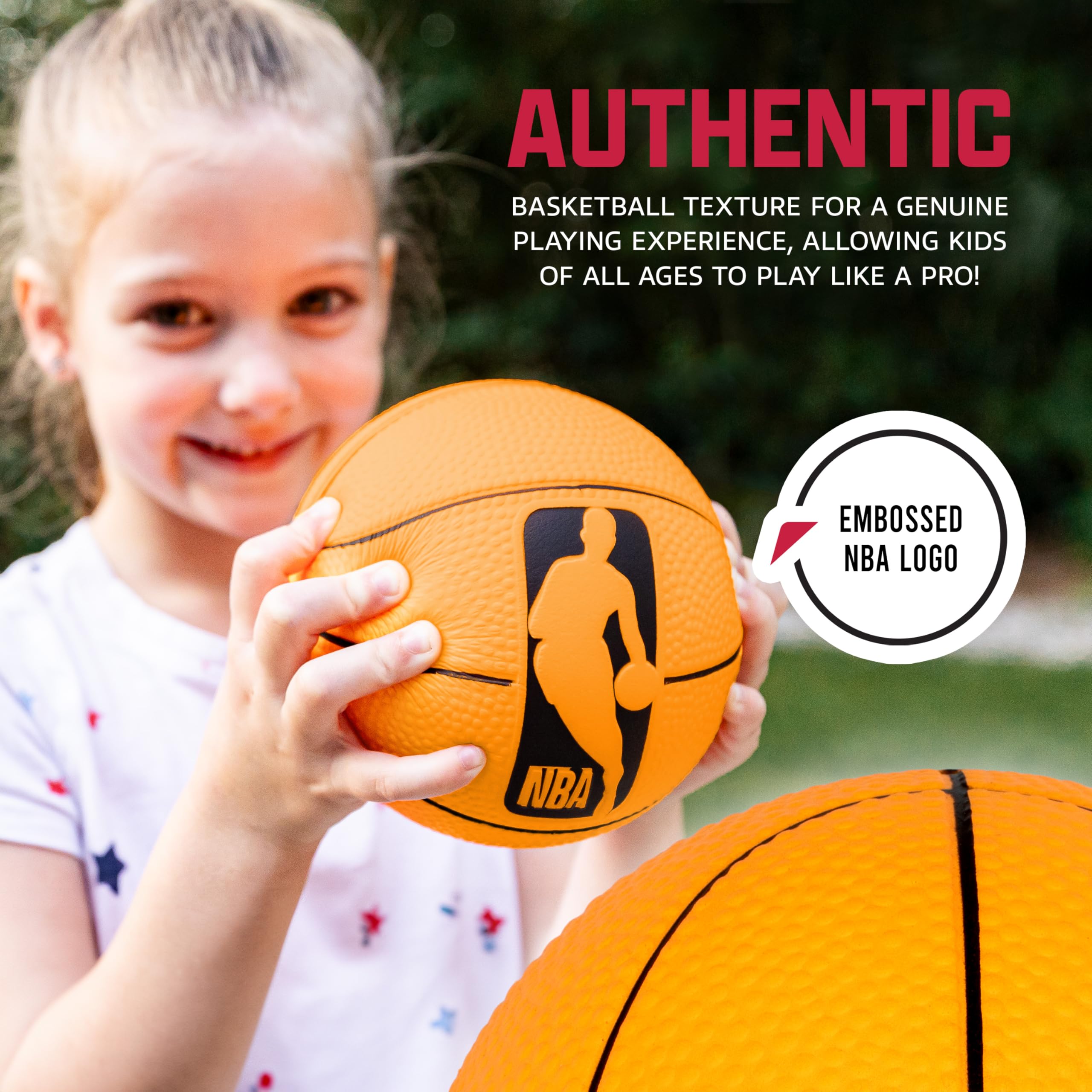Foto 7 pulgar | Espuma Basketball Franklin Sports Nba De 5 Pulgadas Para Niños, Paquete De 2 - Venta Internacional.