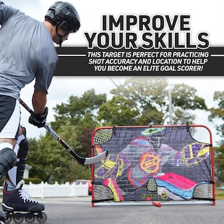 Foto 2 | Shooting Target Franklin Sports, Portero De Hockey De La Nhl, 72 X 48 Cm - Venta Internacional.